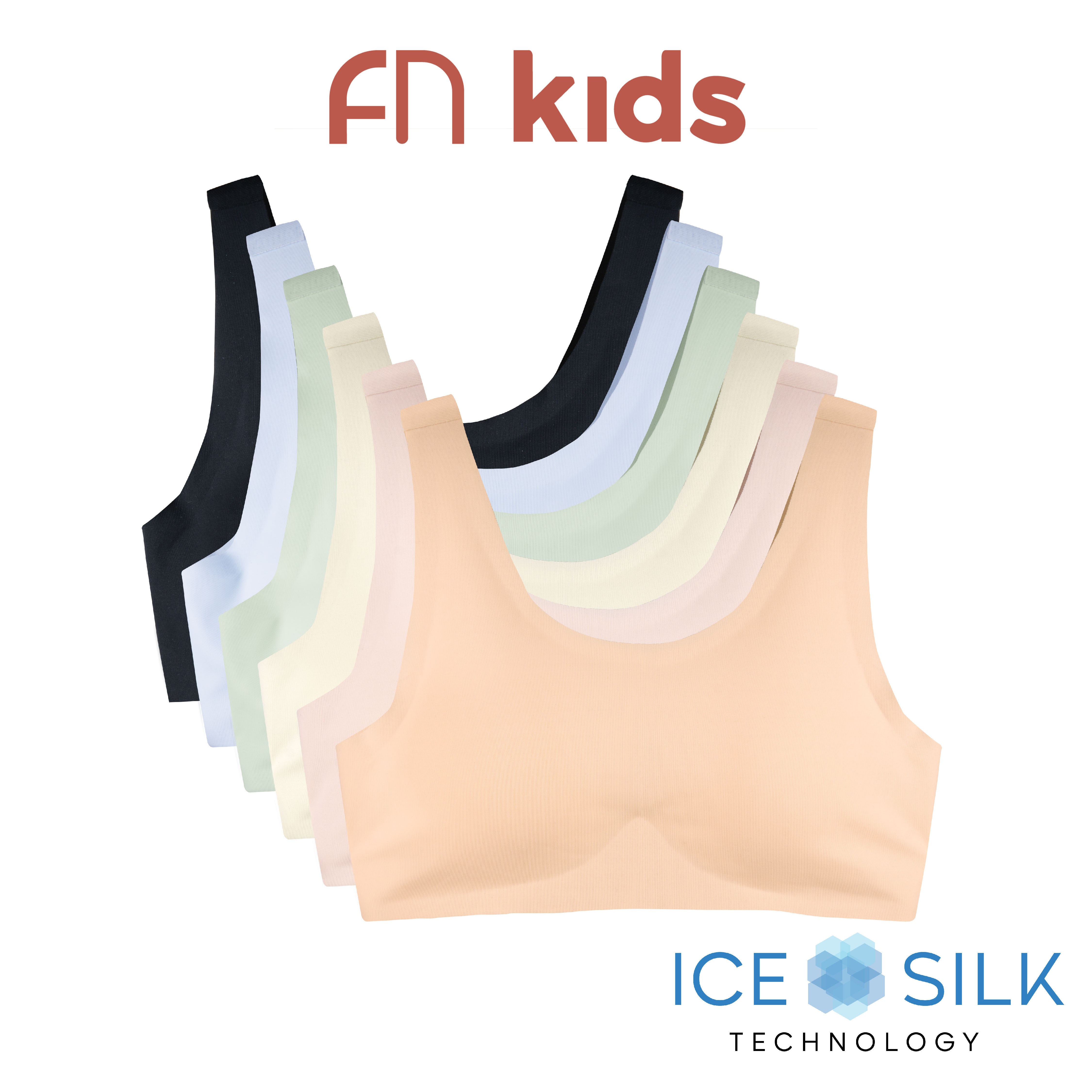 FN Kids Miniset Seamless Anak Perempuan Ice Silk 1 pcs NKM 3440