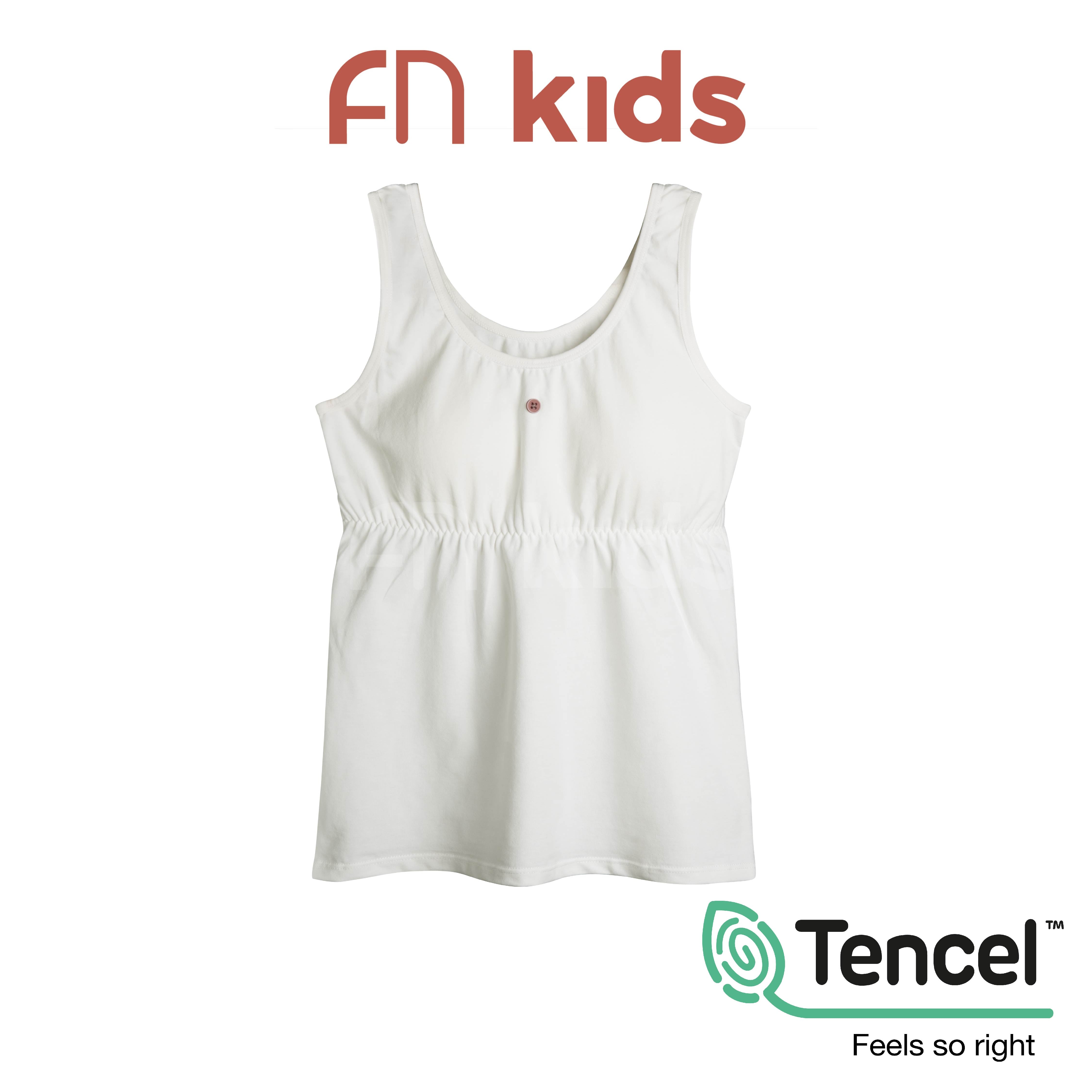 FN Kids Singlet Bra Anak Perempuan Katun Kaos Dalam BH Anak Cewek 1 Pcs NTKA 3383