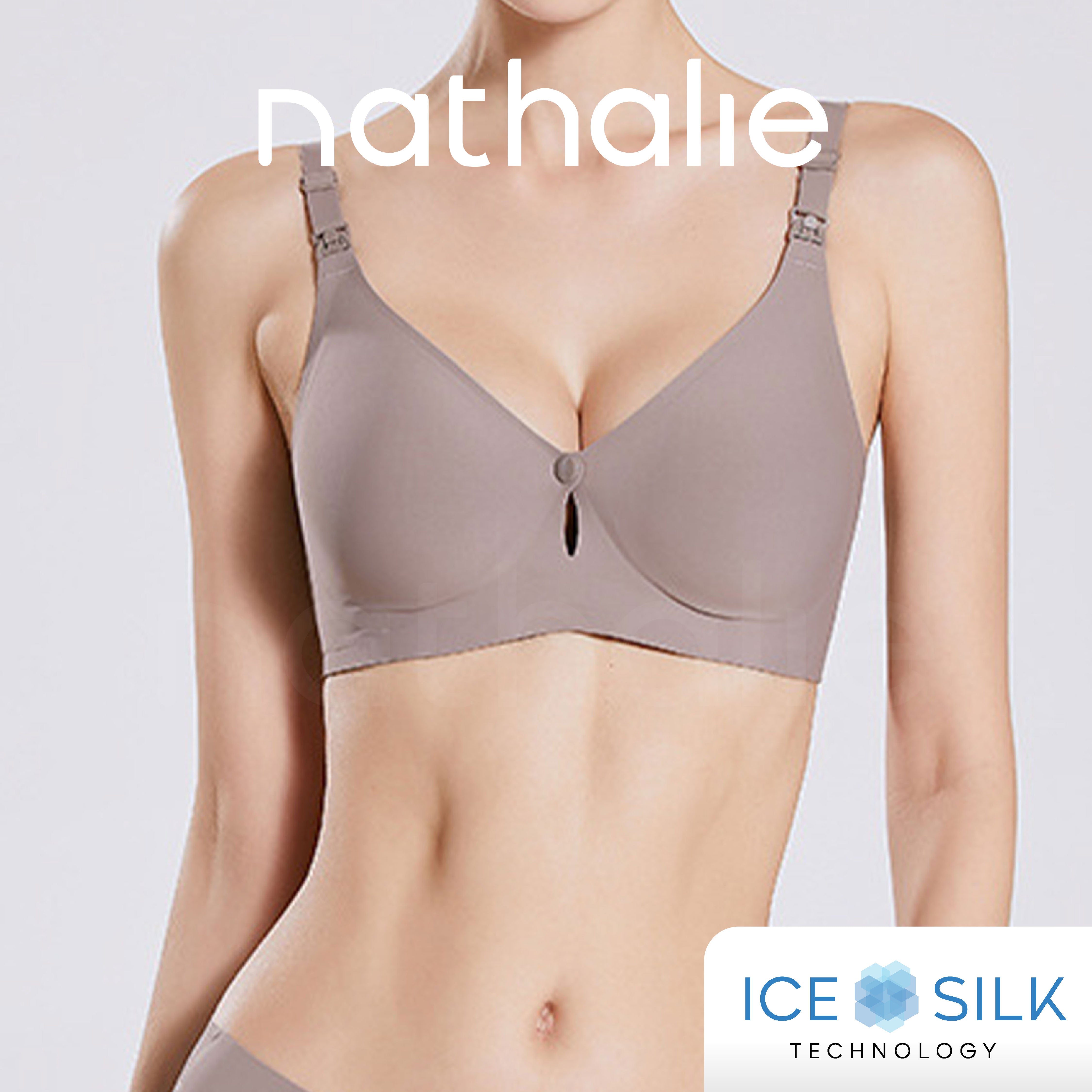 Nathalie Bra Seamless Menyusui Kancing Depan Beha Maternity Tanpa Kawat 1 Pcs NTB 3457