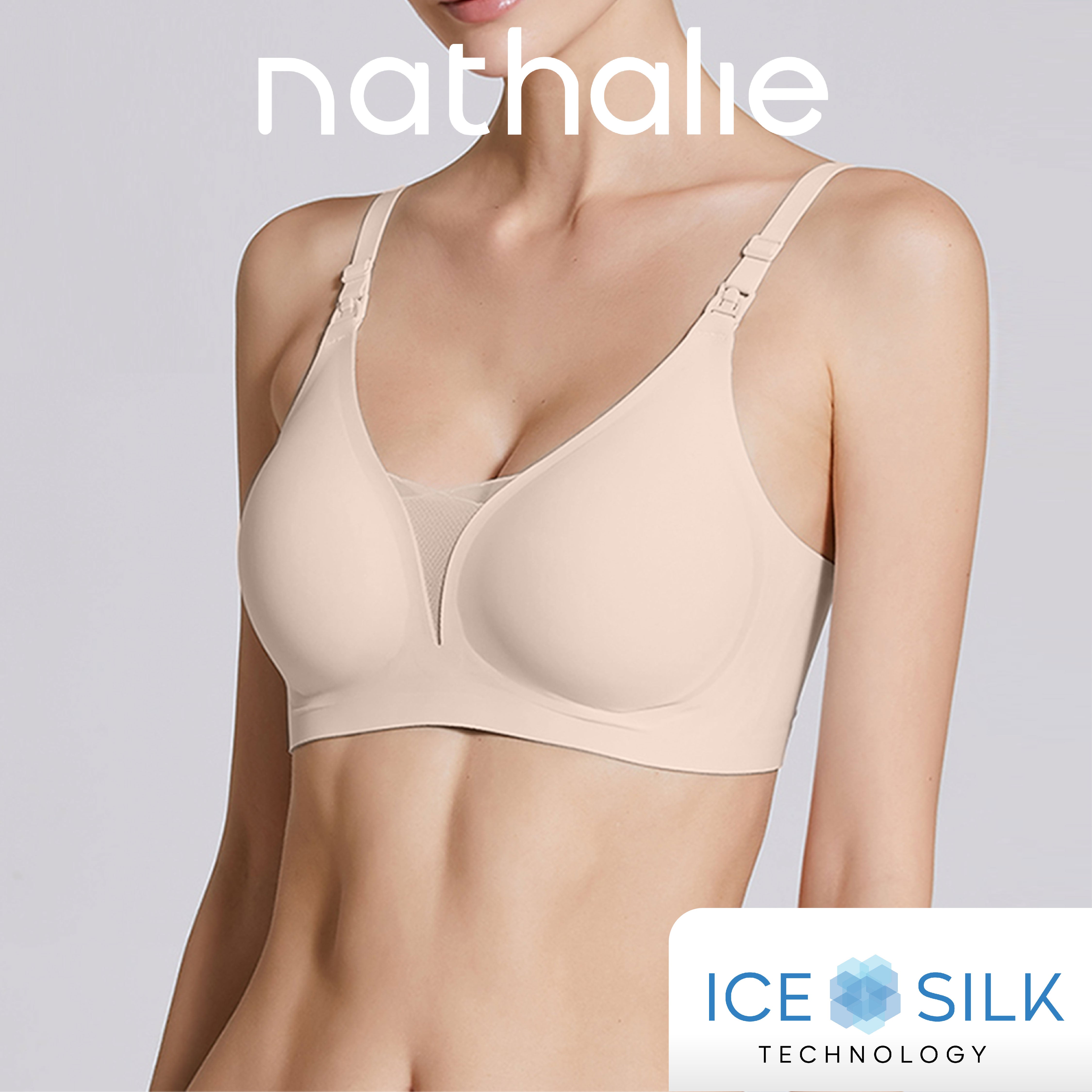 Nathalie Bra Seamless Menyusui Bh Maternity Tanpa Kawat Beha Busui 1 Pcs NTB 3458