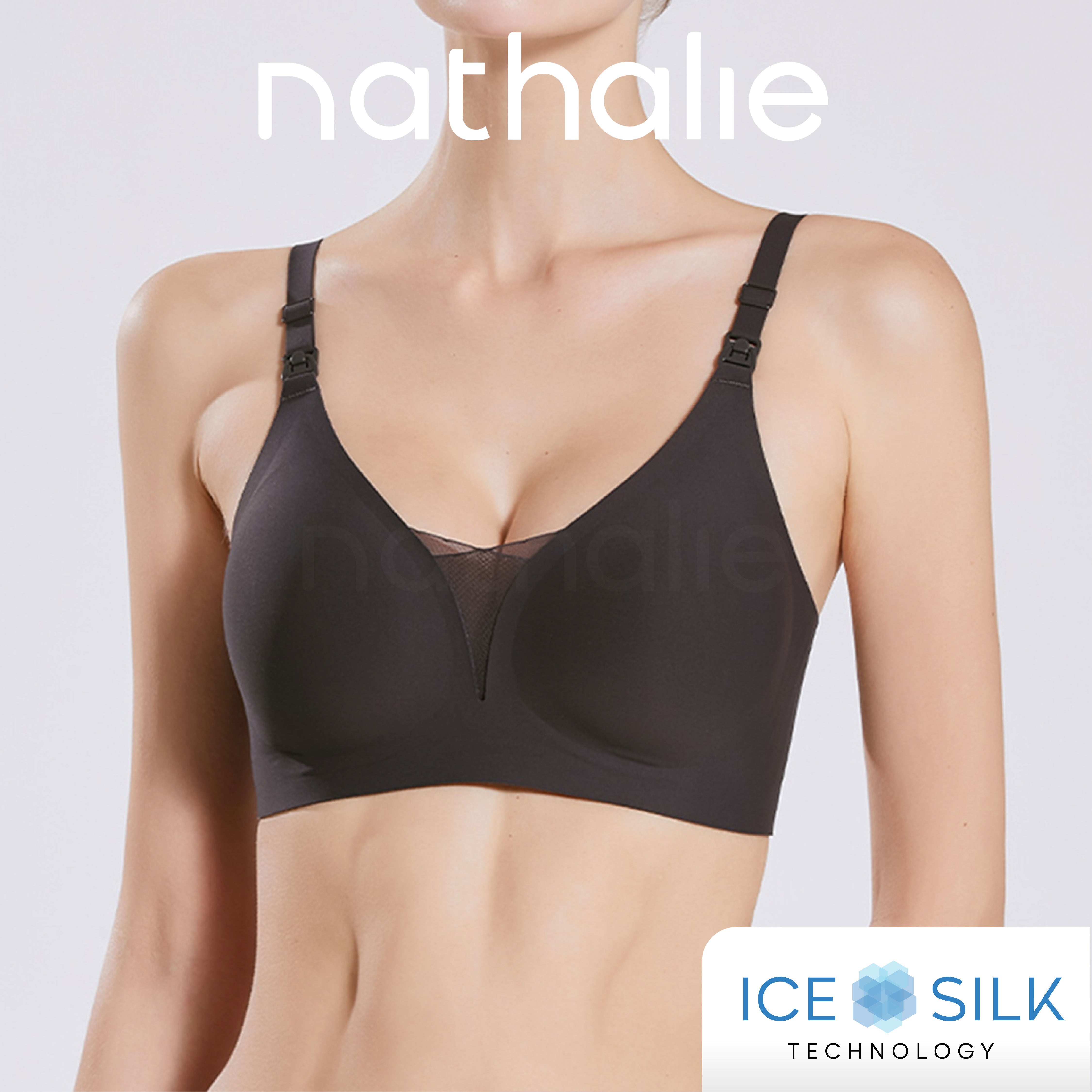 Nathalie Bra Seamless Menyusui Bh Maternity Tanpa Kawat Beha Busui 1 Pcs NTB 3458