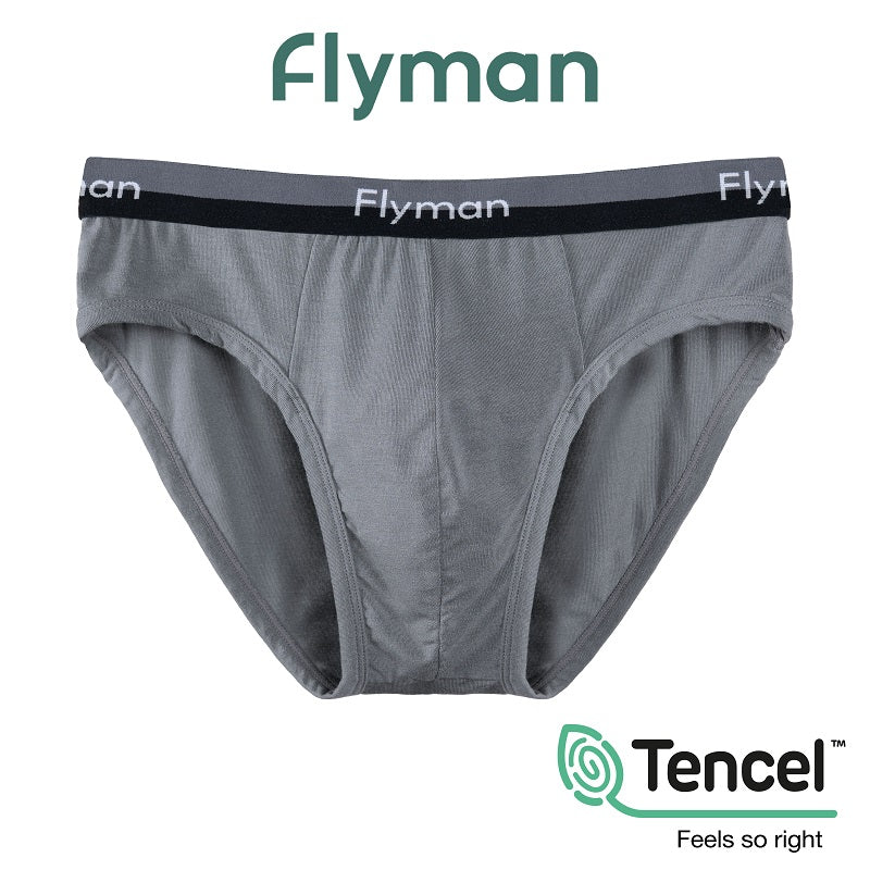 Flyman Celana Dalam Pria Brief Tencel 3 pcs FM 3066