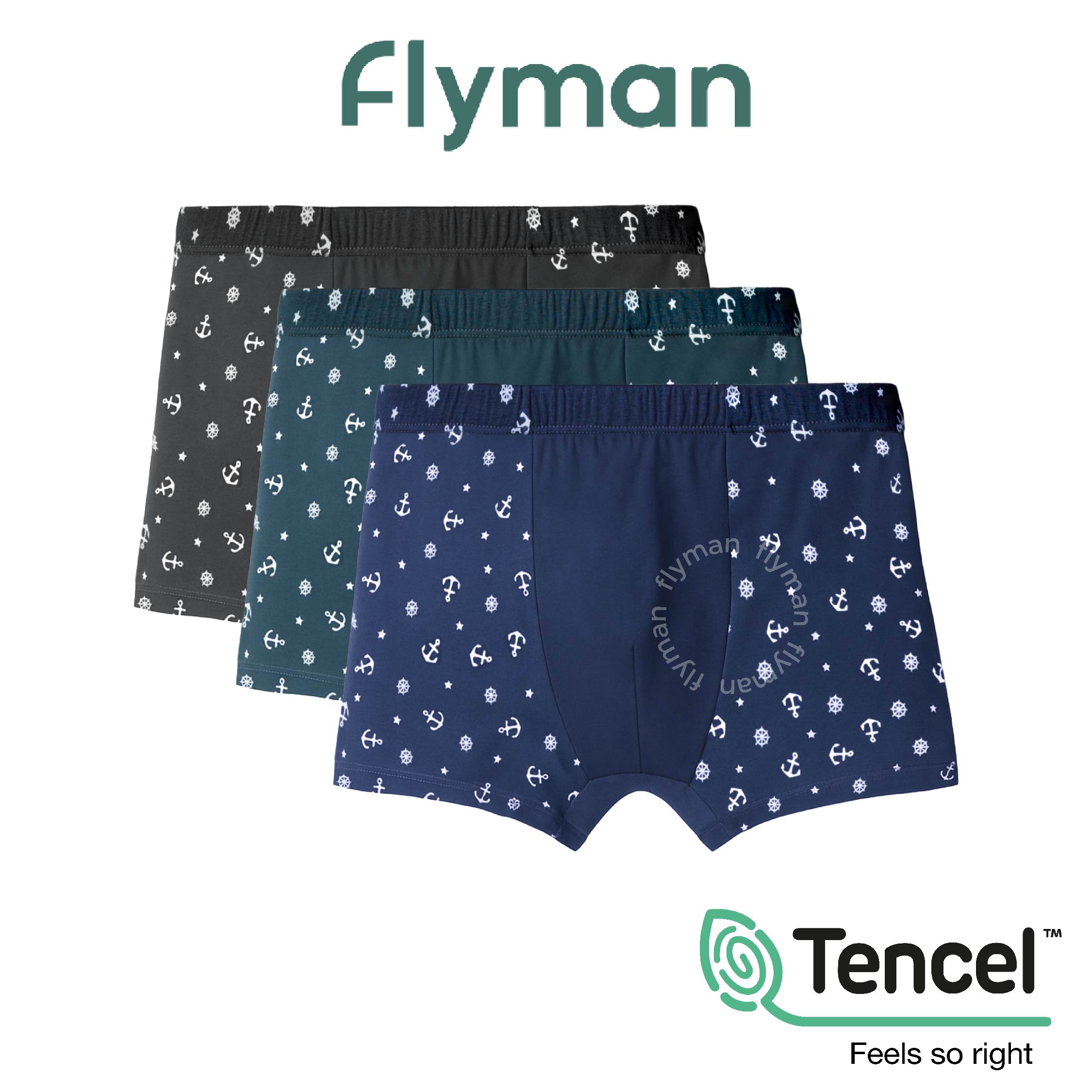 FN Boys Tencel Printed Boxer 1 Pcs FM 3568