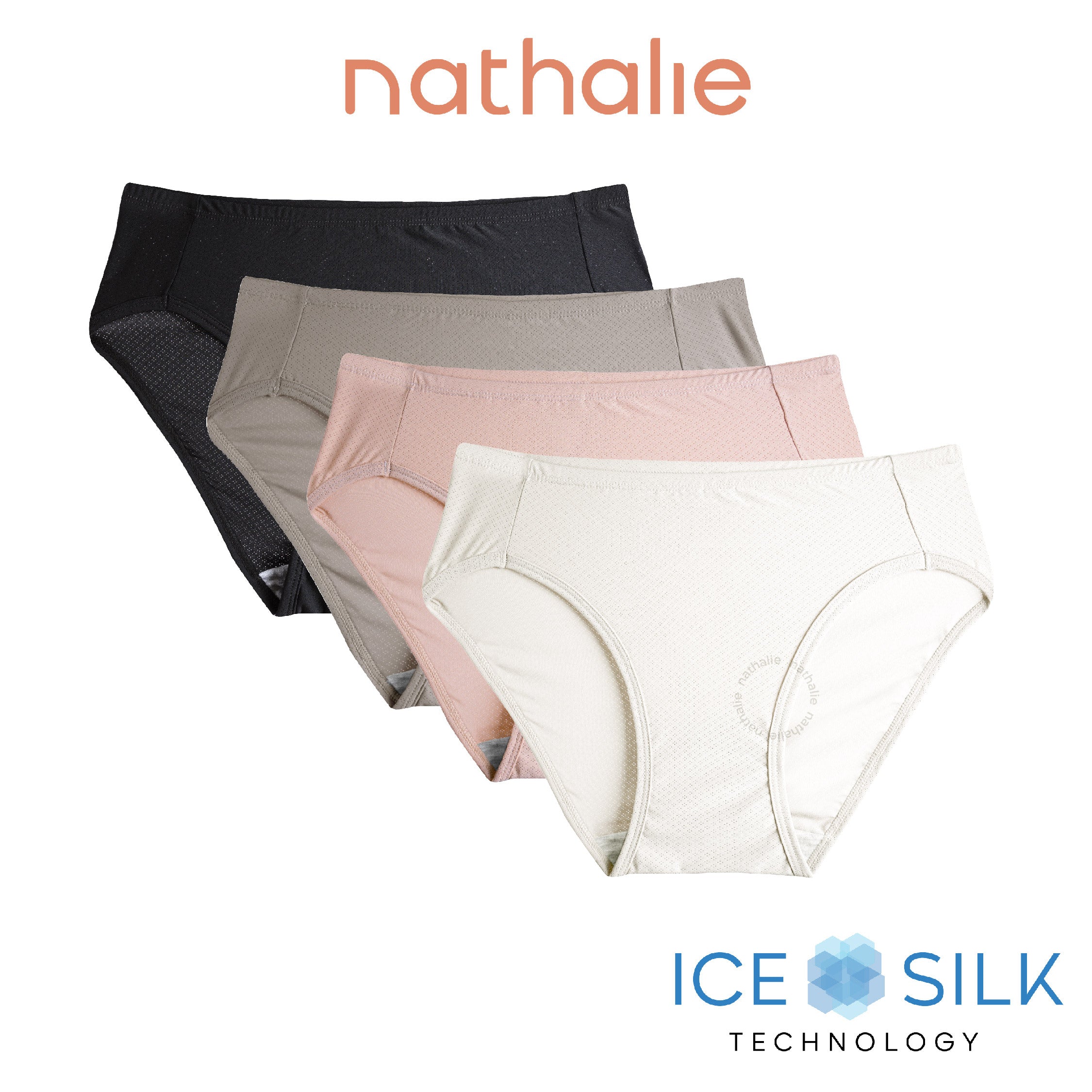 Nathalie Ice Silk Midi Briefs 1 pcs NTC 3528