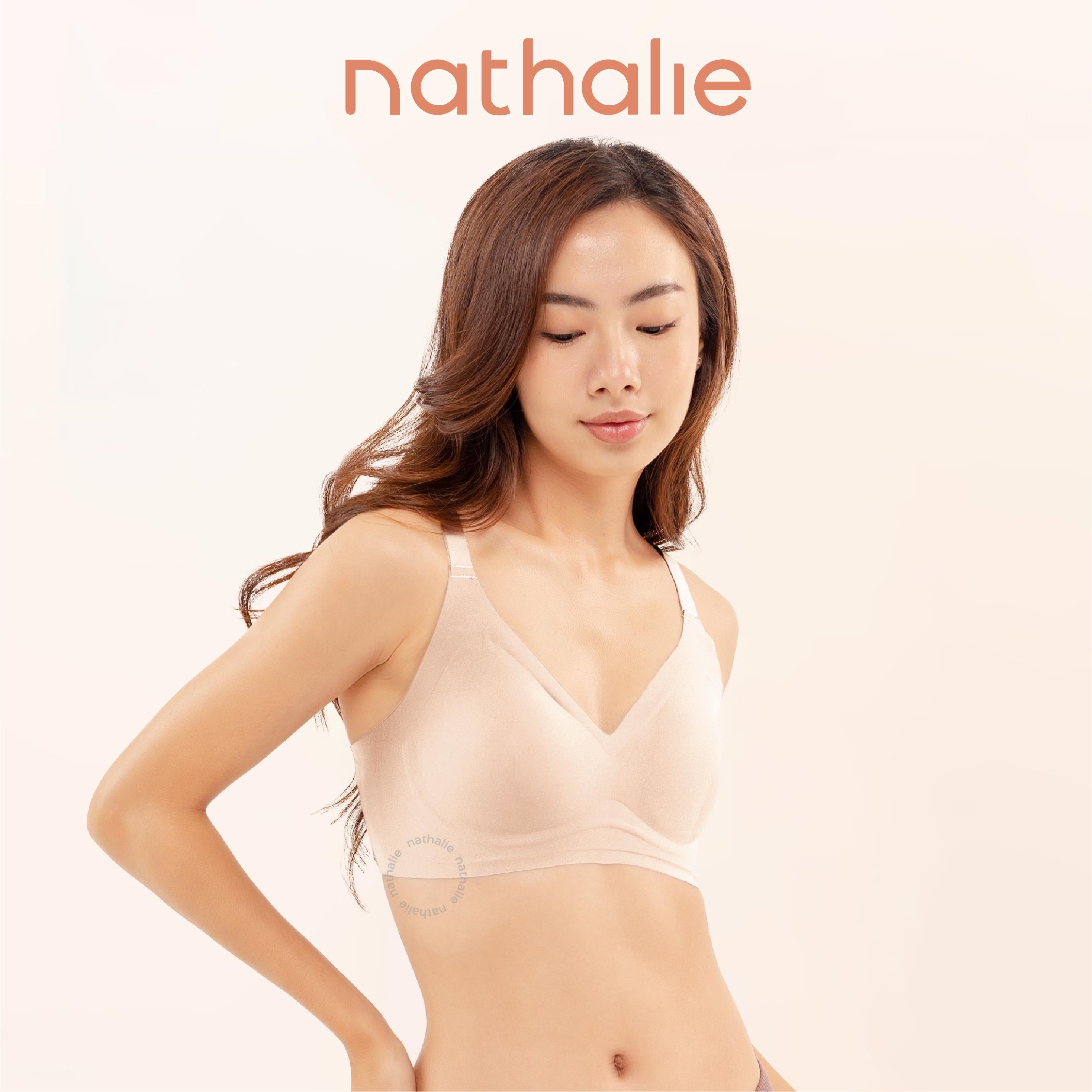 Nathalie Fixed Cup Seamless Bra NTB 3473