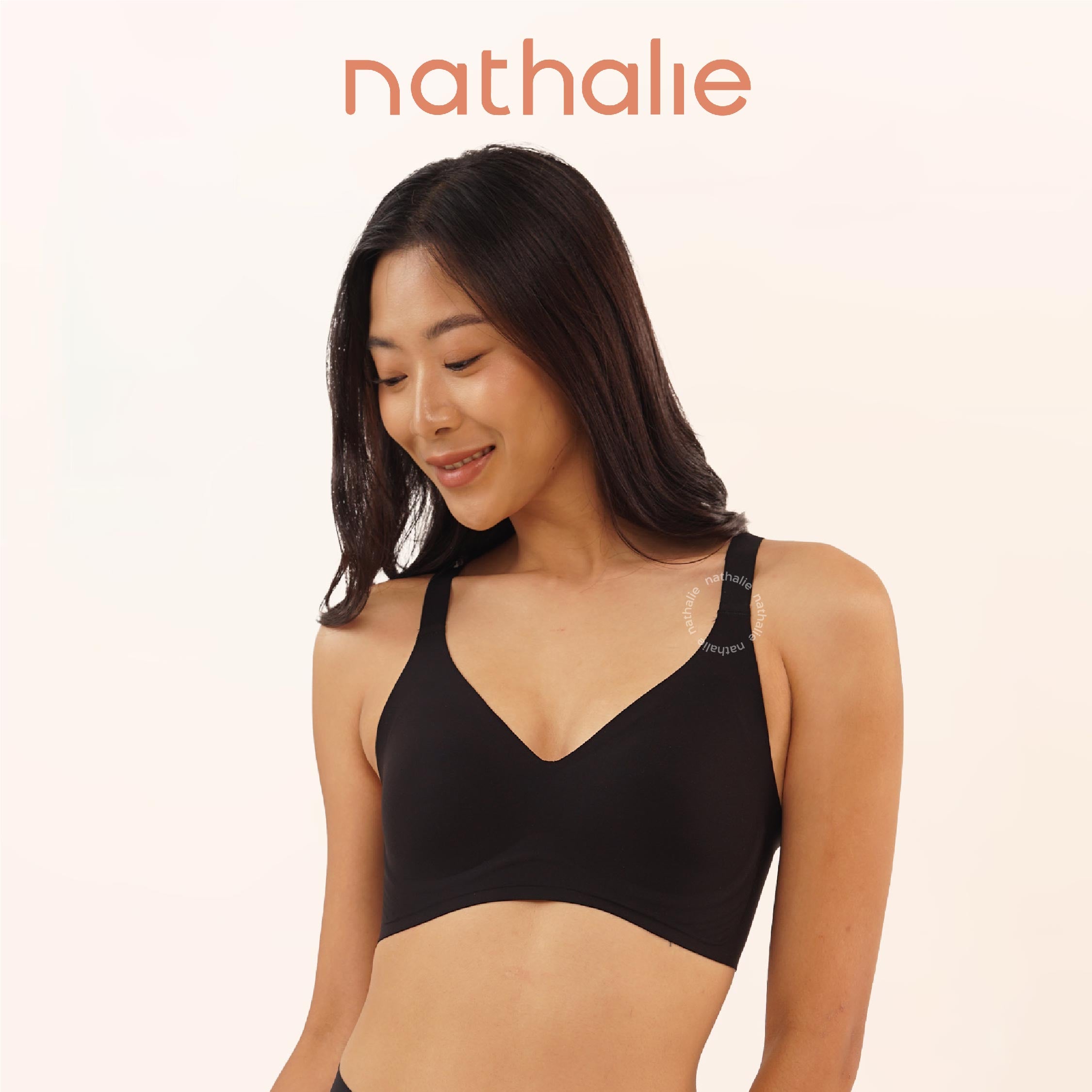 Nathalie Fixed Cup Seamless Bra NTB 3473