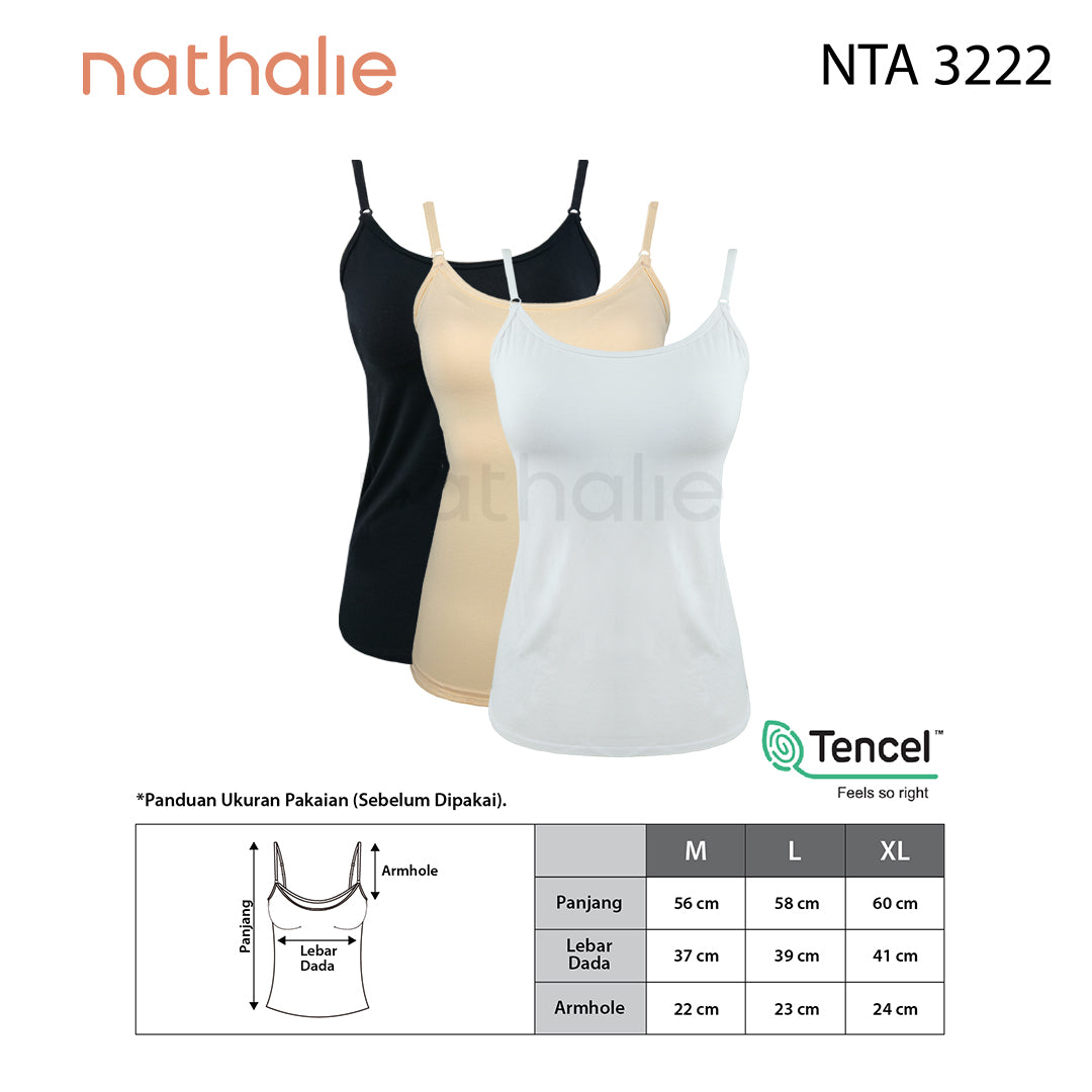 Tanktop Bra Tencel Wanita 1 Pcs NTA 3222