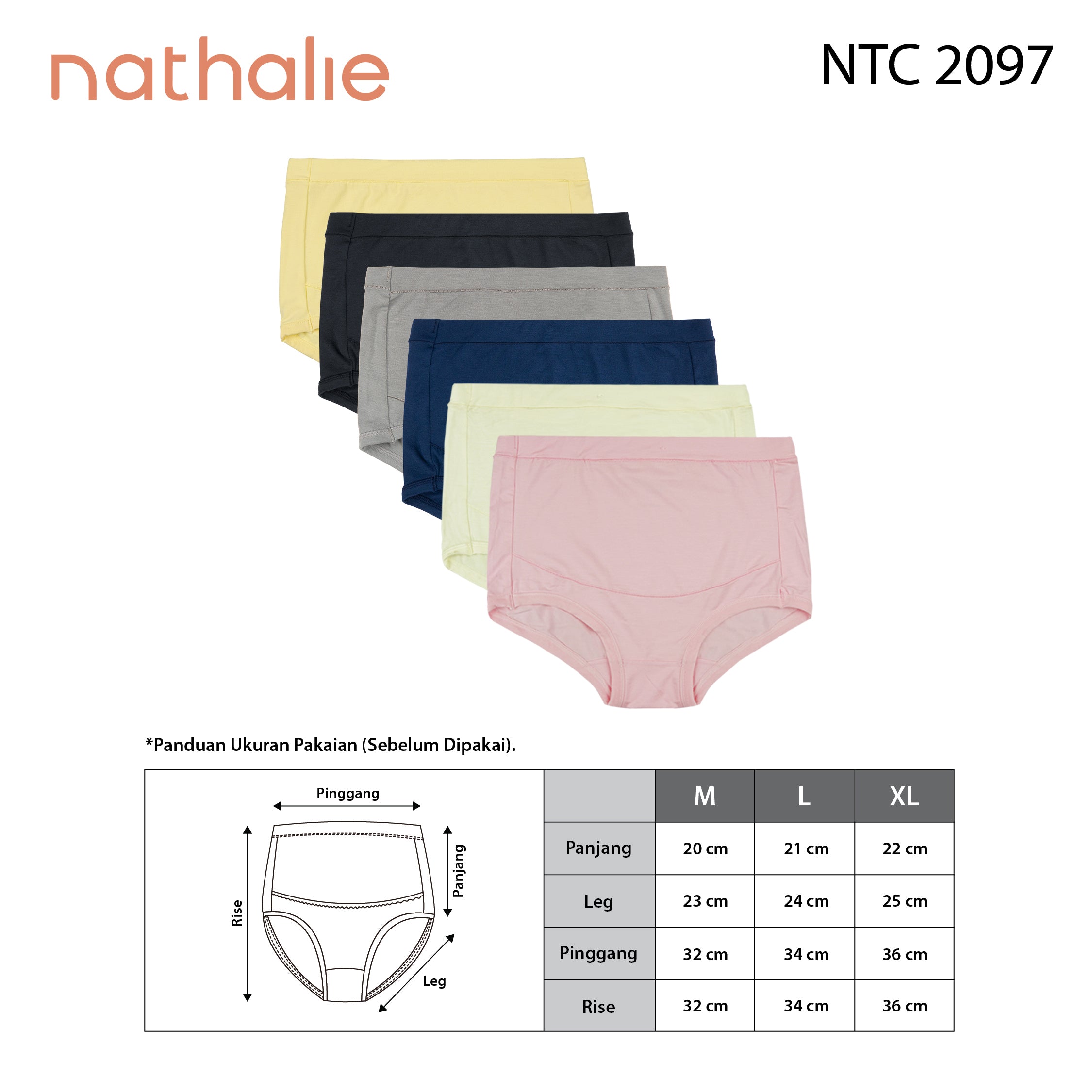 Nathalie Celana Dalam Maternity Midi 1 pcs NTCM 2097
