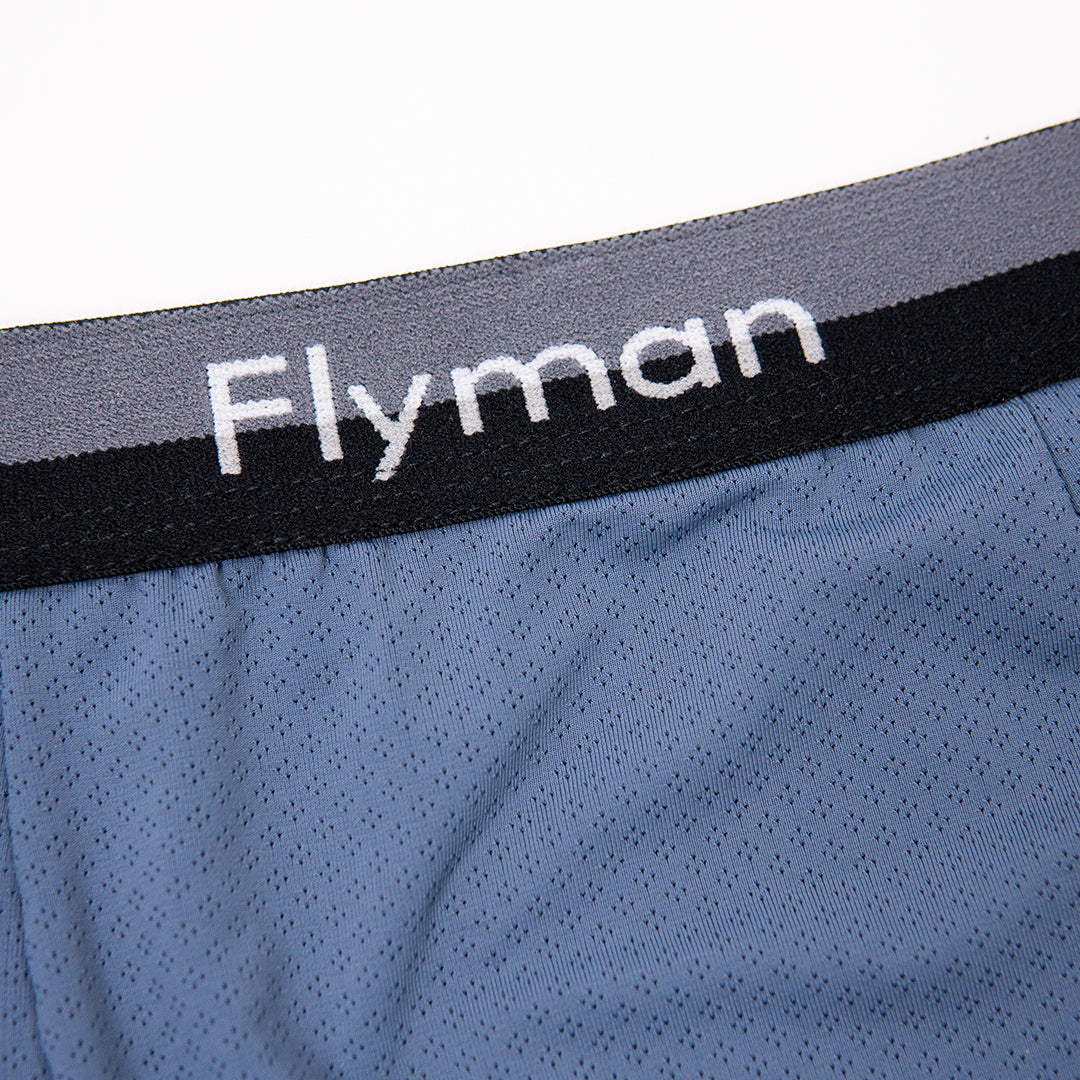 Celana Dalam Boxer Micro Nylon Mesh Pria 1 Pcs FM 3435