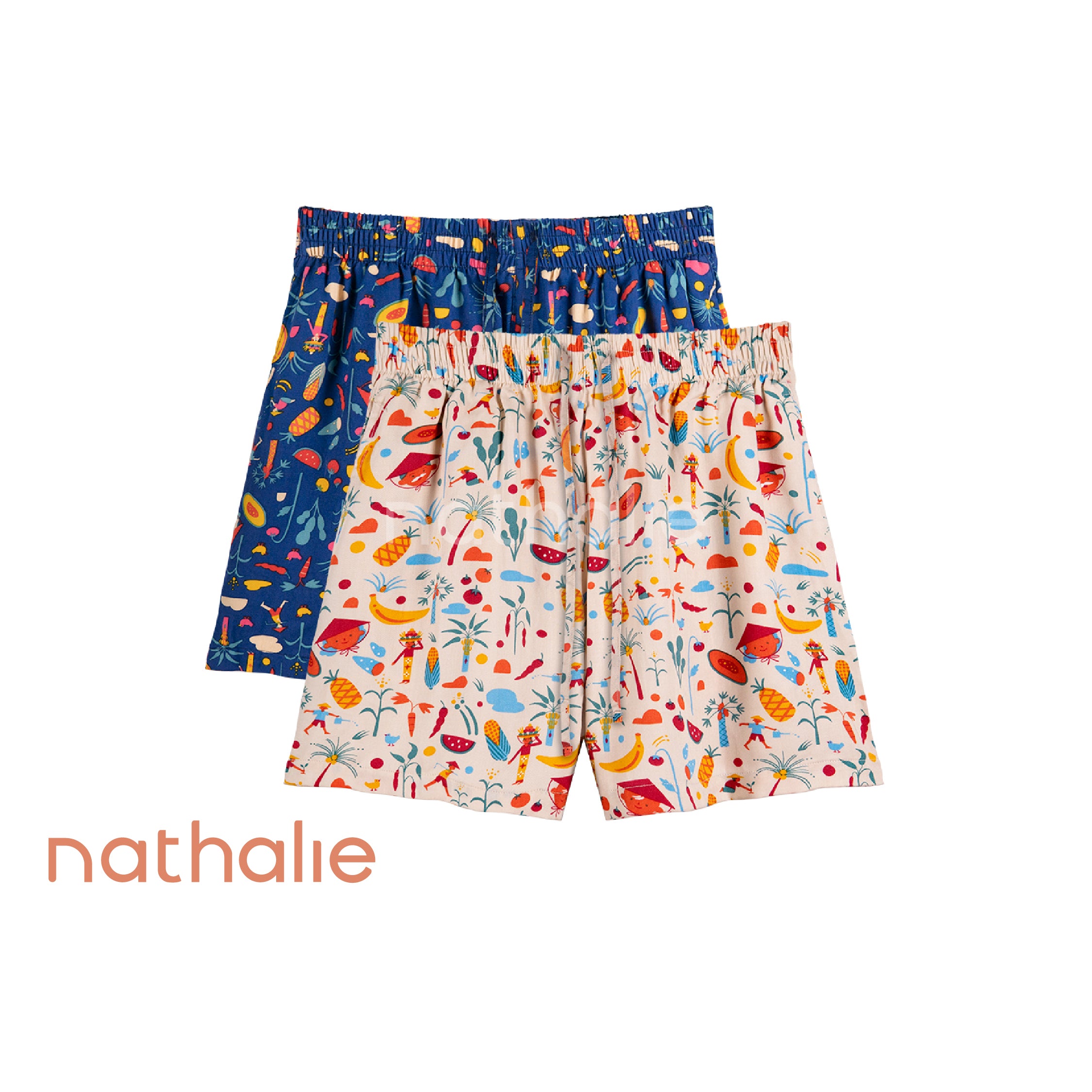 Nathalie x Amalia Short Pants Rayon 1 pcs NTC 3396