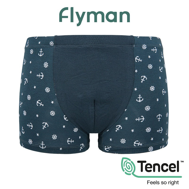 Flyman Celana Dalam Pria Boxer Tencel 3 pcs FM 3167