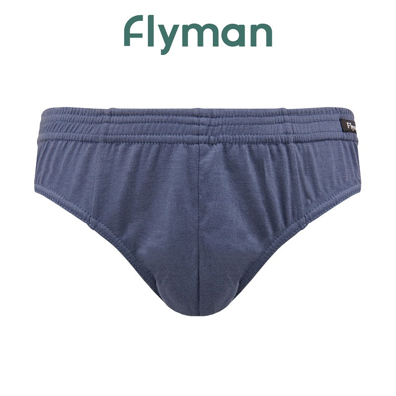 Flyman Celana Dalam Pria Brief Cotton Blend 3 pcs FM 3338