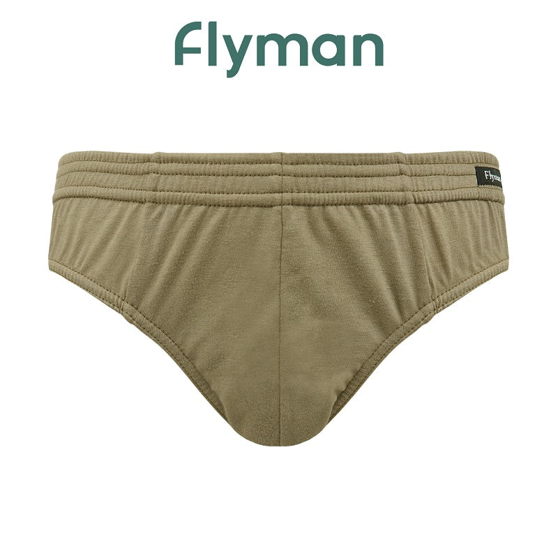 Flyman Celana Dalam Pria Brief Cotton Blend 3 pcs FM 3338