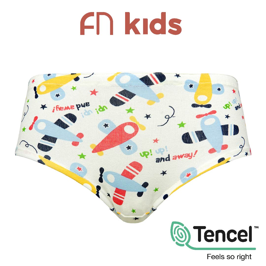 FN Kids Celana Dalam Brief Anak Laki-Laki Tencel 3 pcs FK 3134