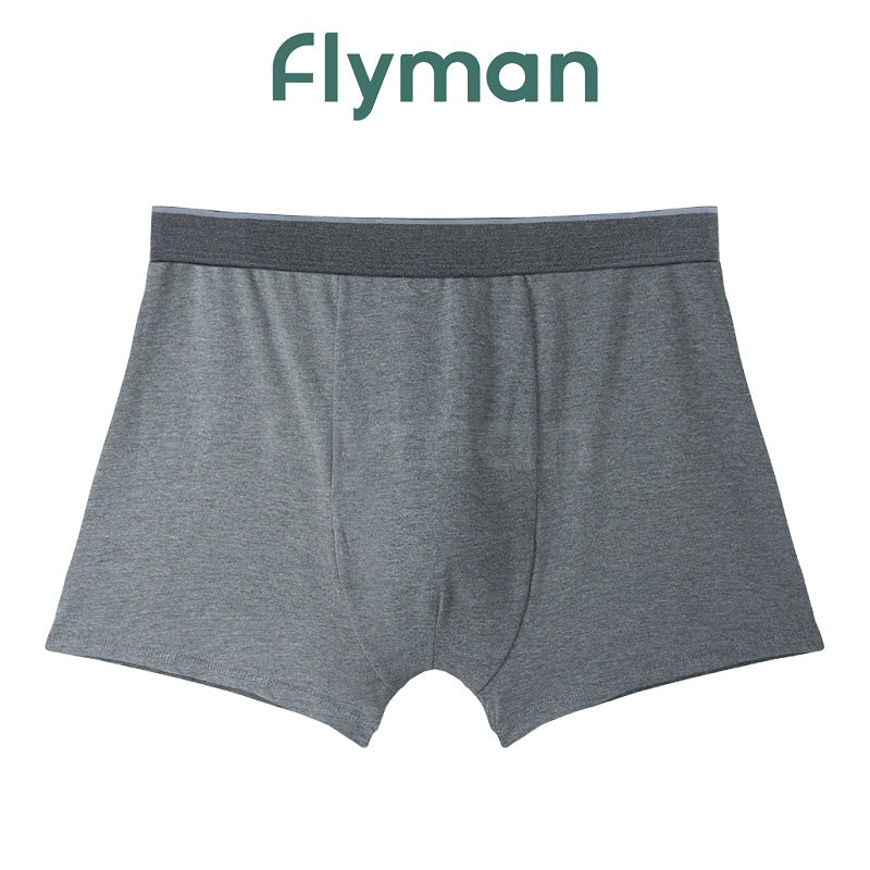 Flyman Celana Dalam Pria Boxer Cotton Blend 1 pcs FM 3381