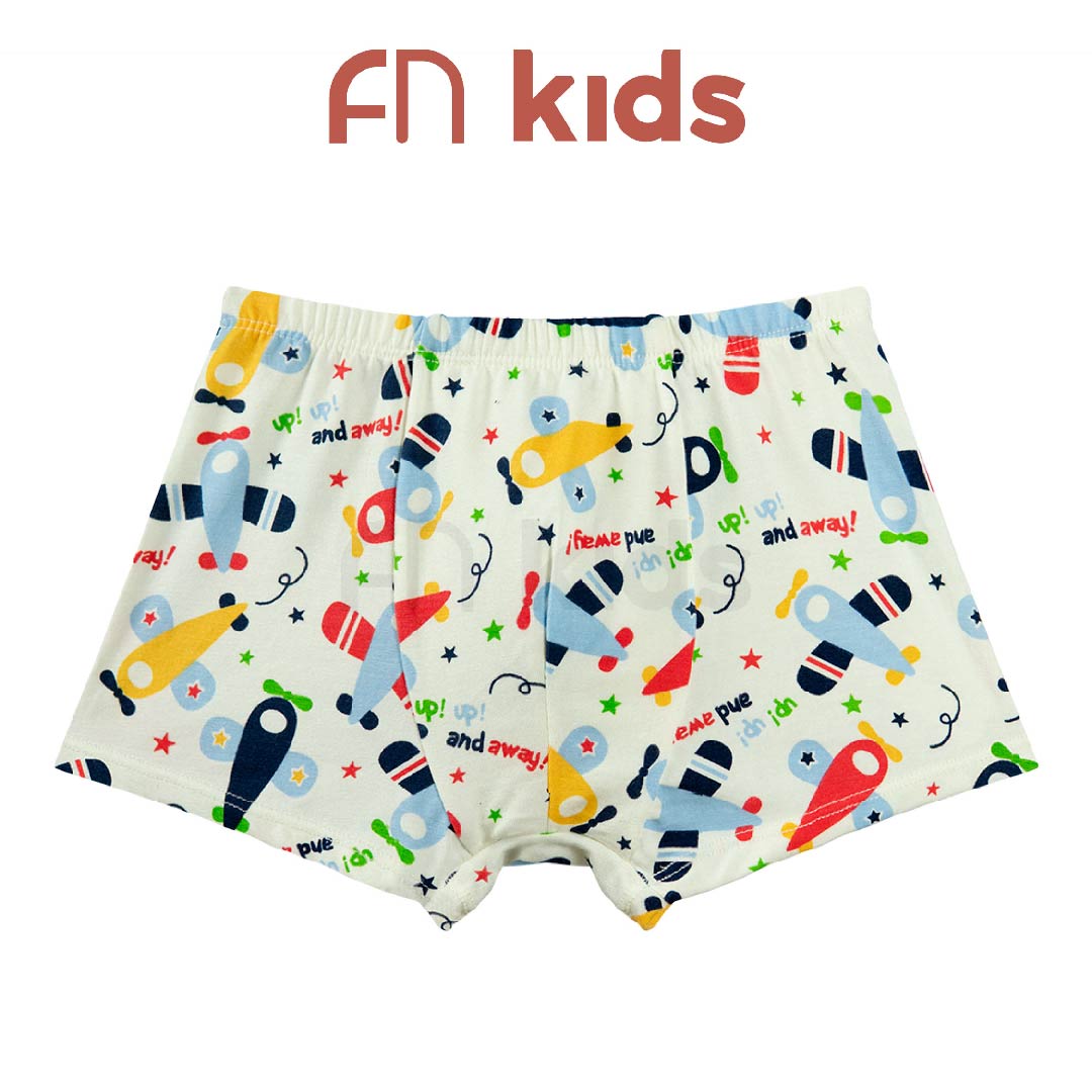 FN Kids Celana Dalam Boxer Anak Laki-Laki Tencel 3 pcs FKC 3417