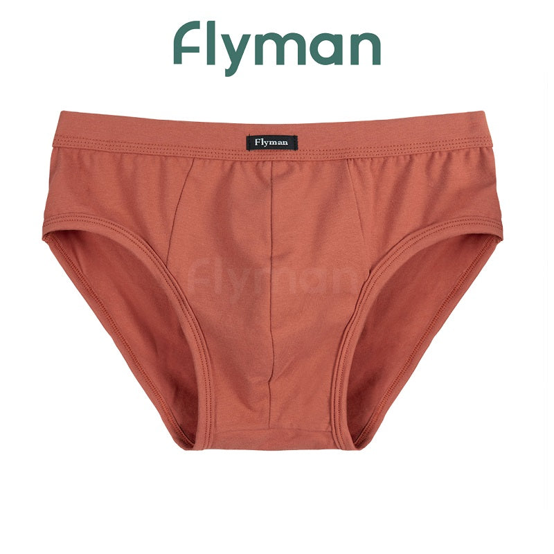 Flyman Celana Dalam Pria Brief Cotton Blend 1 pcs FM 3378