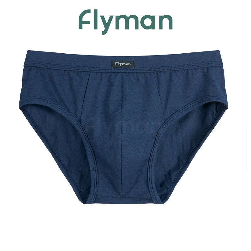 Flyman Celana Dalam Pria Brief Cotton Blend 1 pcs FM 3378