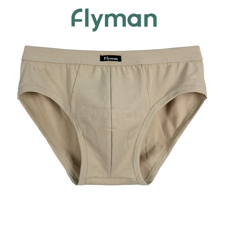 Flyman Celana Dalam Pria Brief Cotton Blend 1 pcs FM 3378