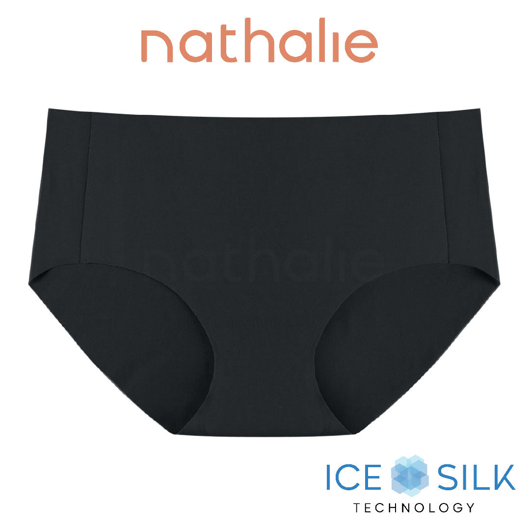 Celana Dalam Seamless Midi Ice Silk Wanita 1 PCS NTC 3426