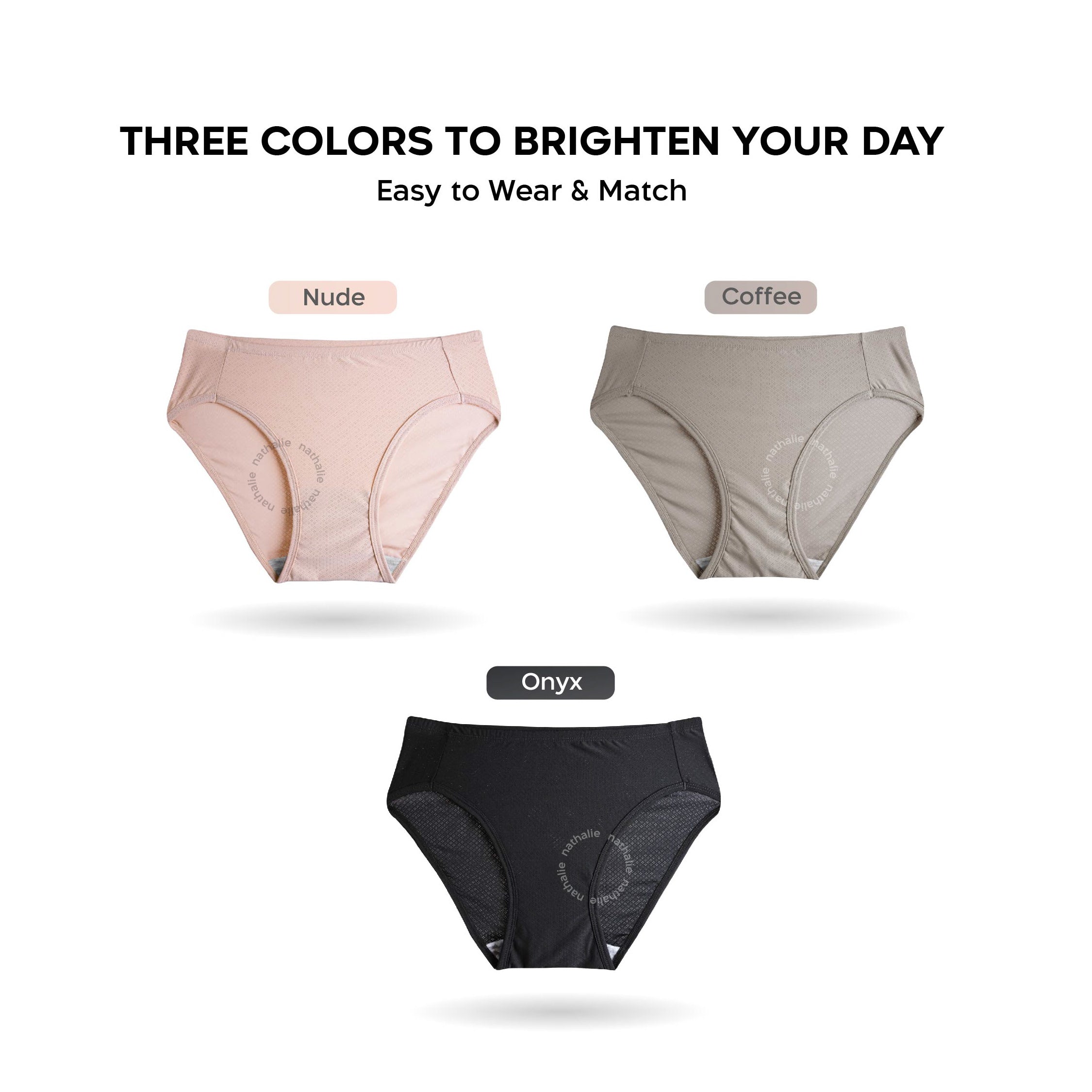 Nathalie Ice Silk Midi Briefs 1 pcs NTC 3528