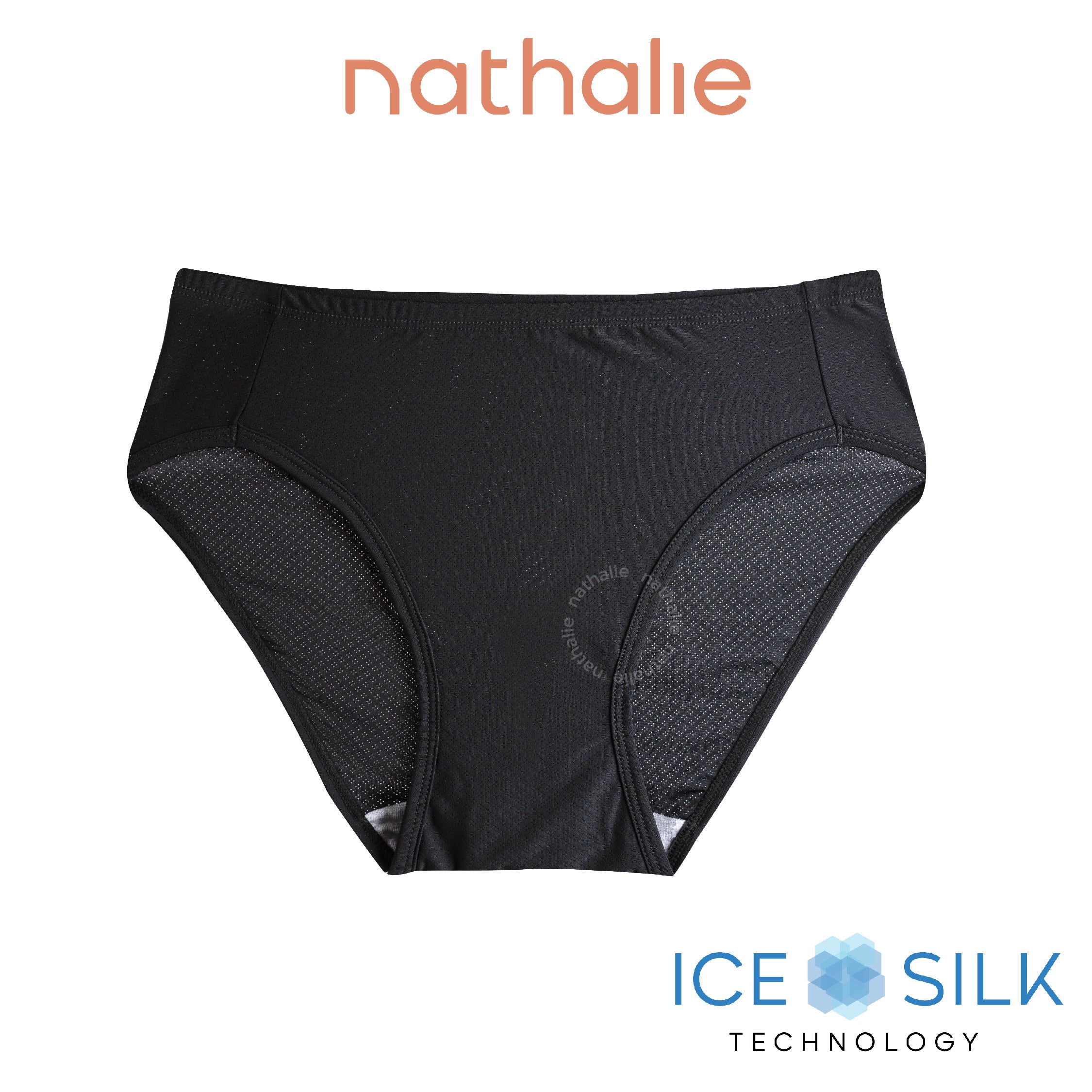 Nathalie Ice Silk Midi Briefs 1 pcs NTC 3528