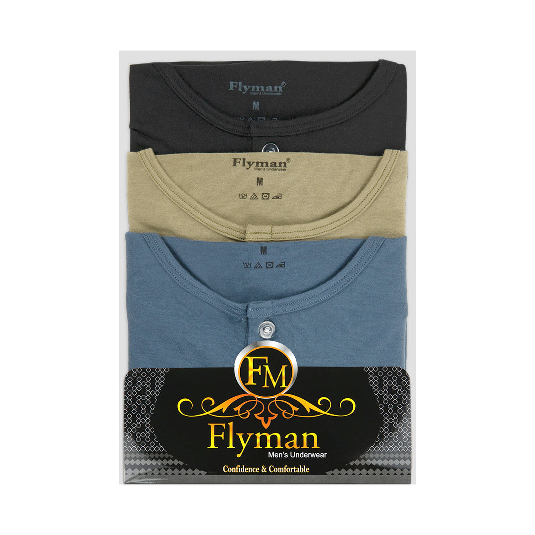 Flyman T-shirt Cotton Blend 3 pcs FMA 3365