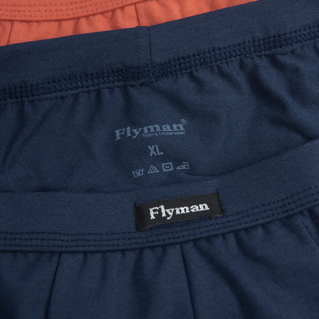 Flyman Celana Dalam Pria Brief Cotton Blend 1 pcs FM 3378