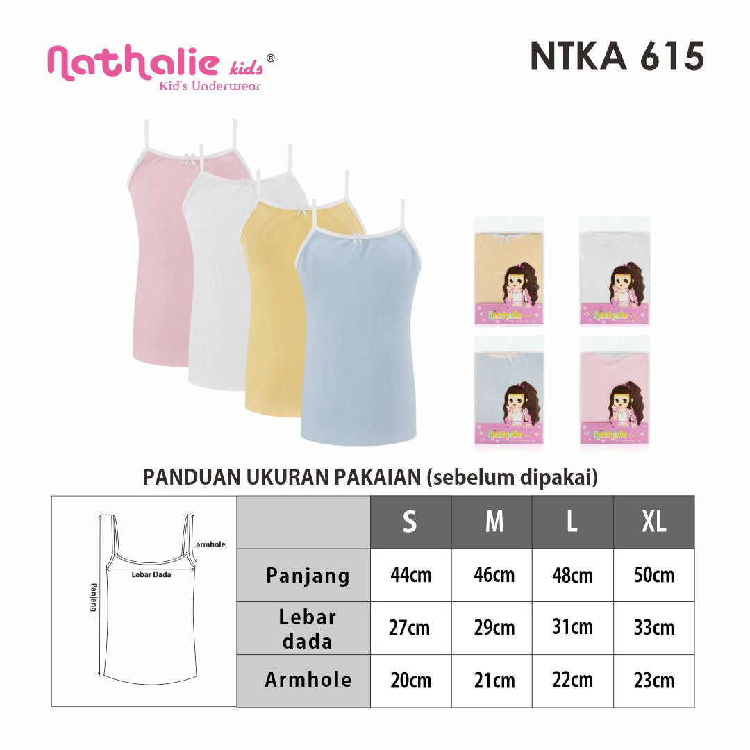 FN Kids Tank Top Anak Perempuan 1 pcs NTKA 615