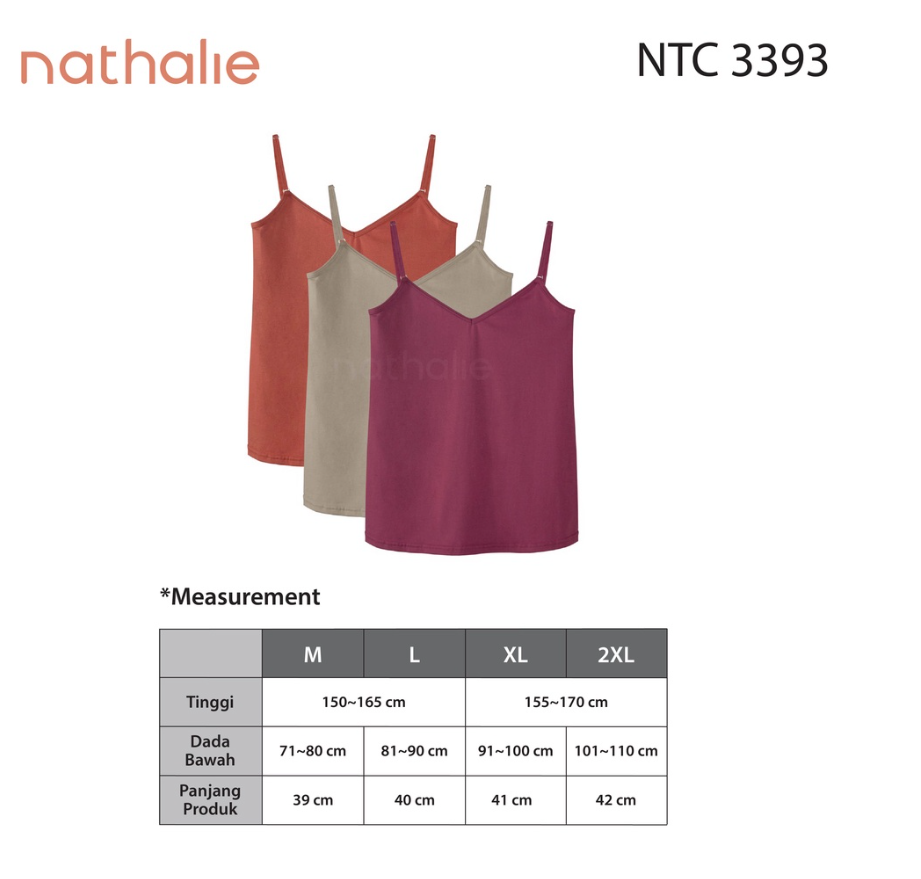Nathalie Tanktop Cotton NTA 3393