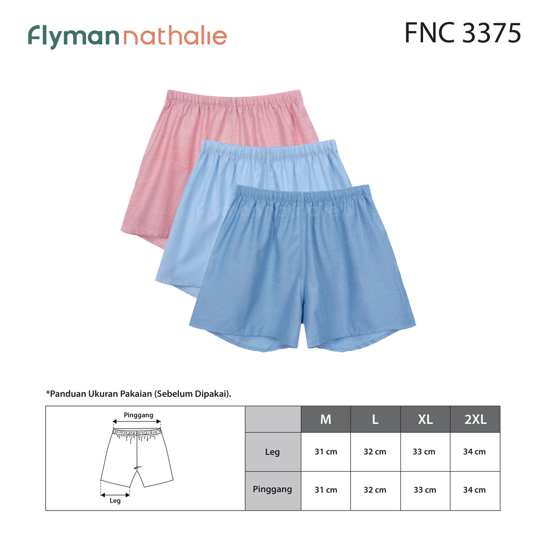 Celana Santai Katun Tenun 1 Pcs FNC 3375