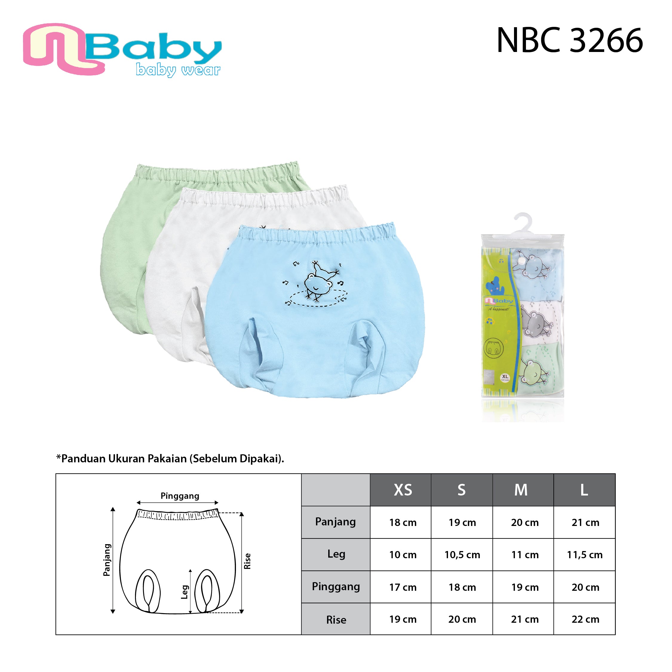 NBaby Pants NBC 3266