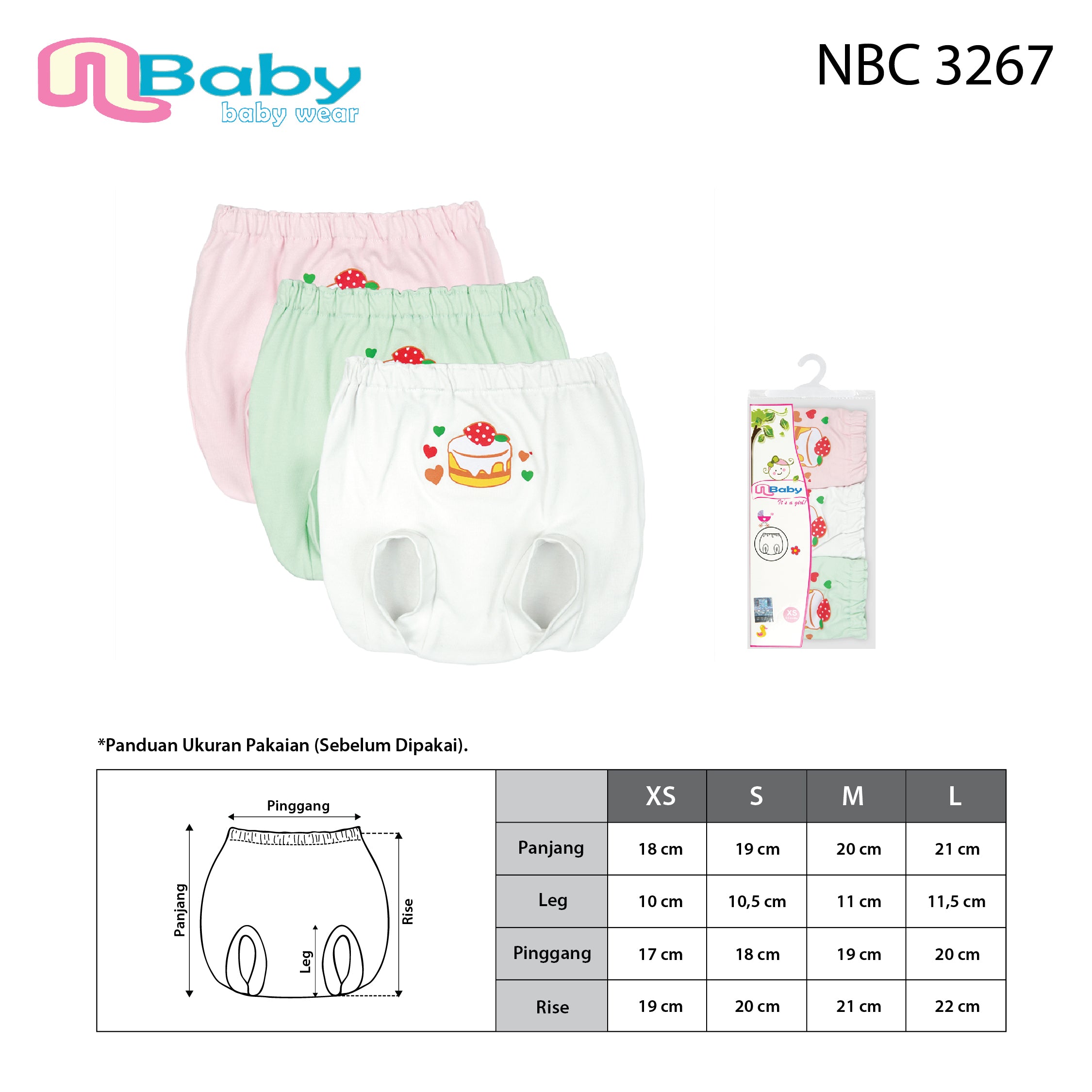 NBaby Pants NBC 3267