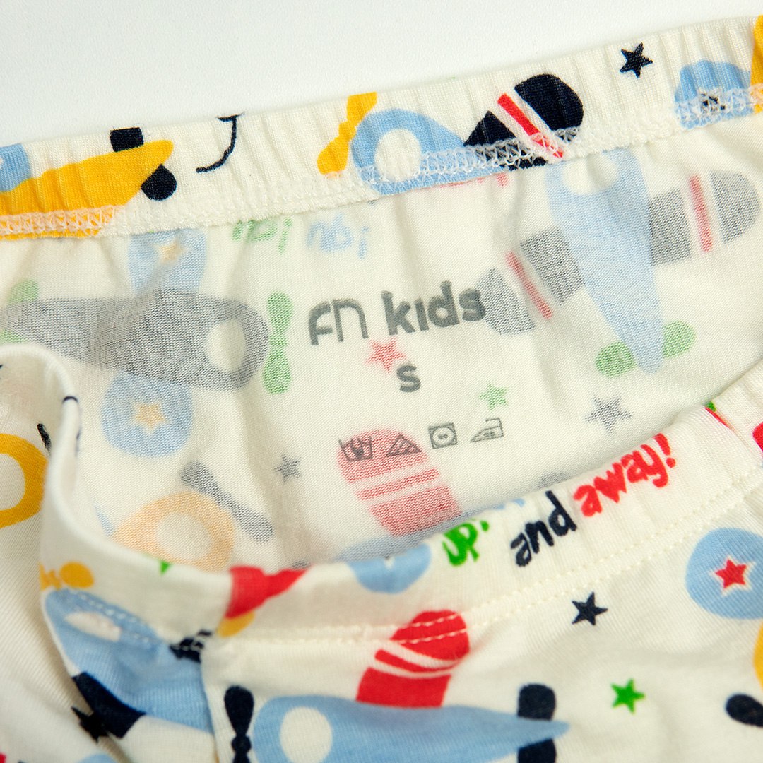 FN Kids Celana Dalam Boxer Anak Laki-Laki Tencel 3 pcs FKC 3417