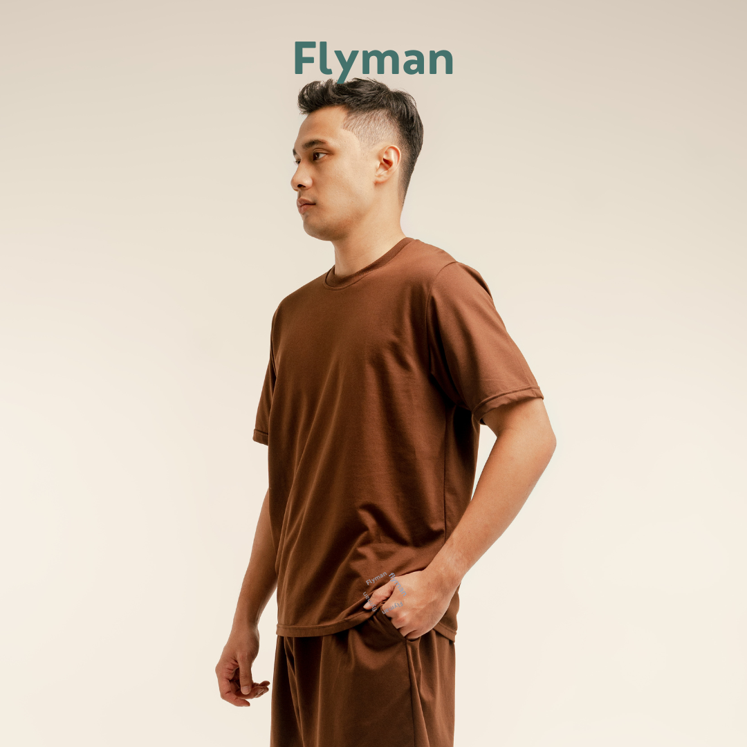 Flyman Dry fit Cotton Mens T-Shirt 1 Pcs FMA 3581