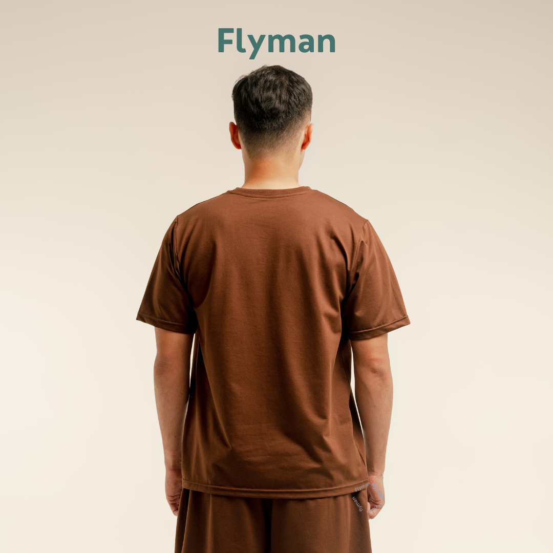 Flyman Dry fit Cotton Mens T-Shirt 1 Pcs FMA 3581