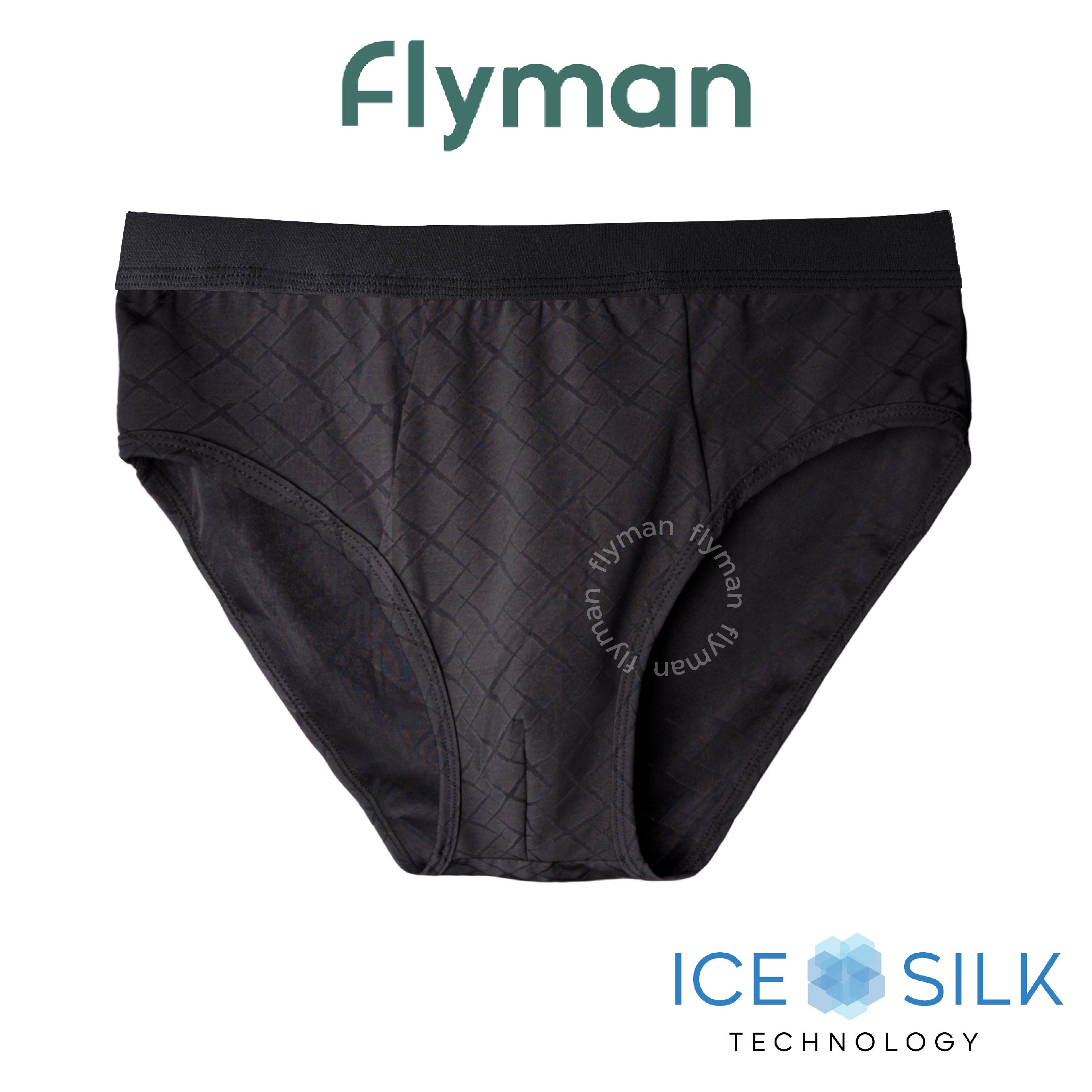 Flyman Celana Dalam Pria Brief Ice Silk 1 pcs FM 3450