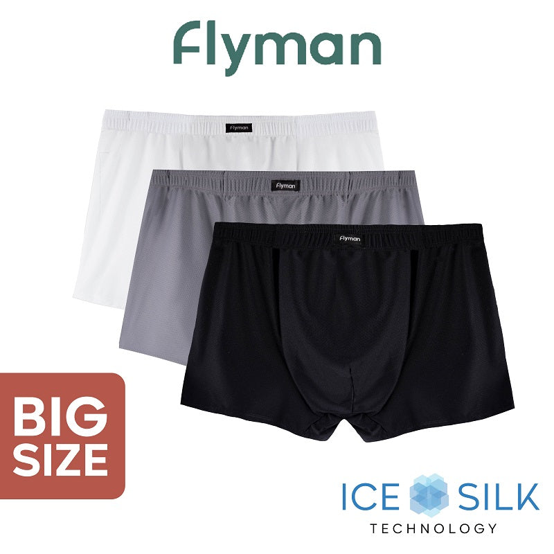 Flyman Ice Silk Big Size Boxer 1 pcs FM 3471