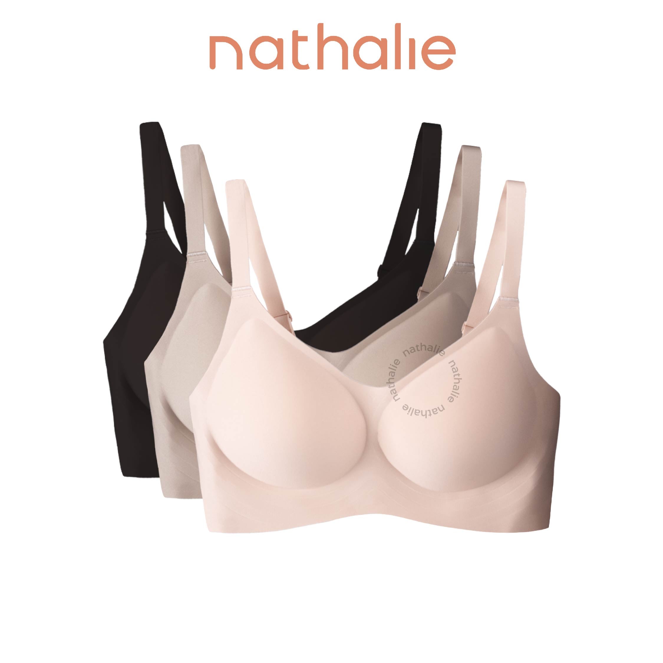 Nathalie Round Neck Seamless Bra NTB 3525