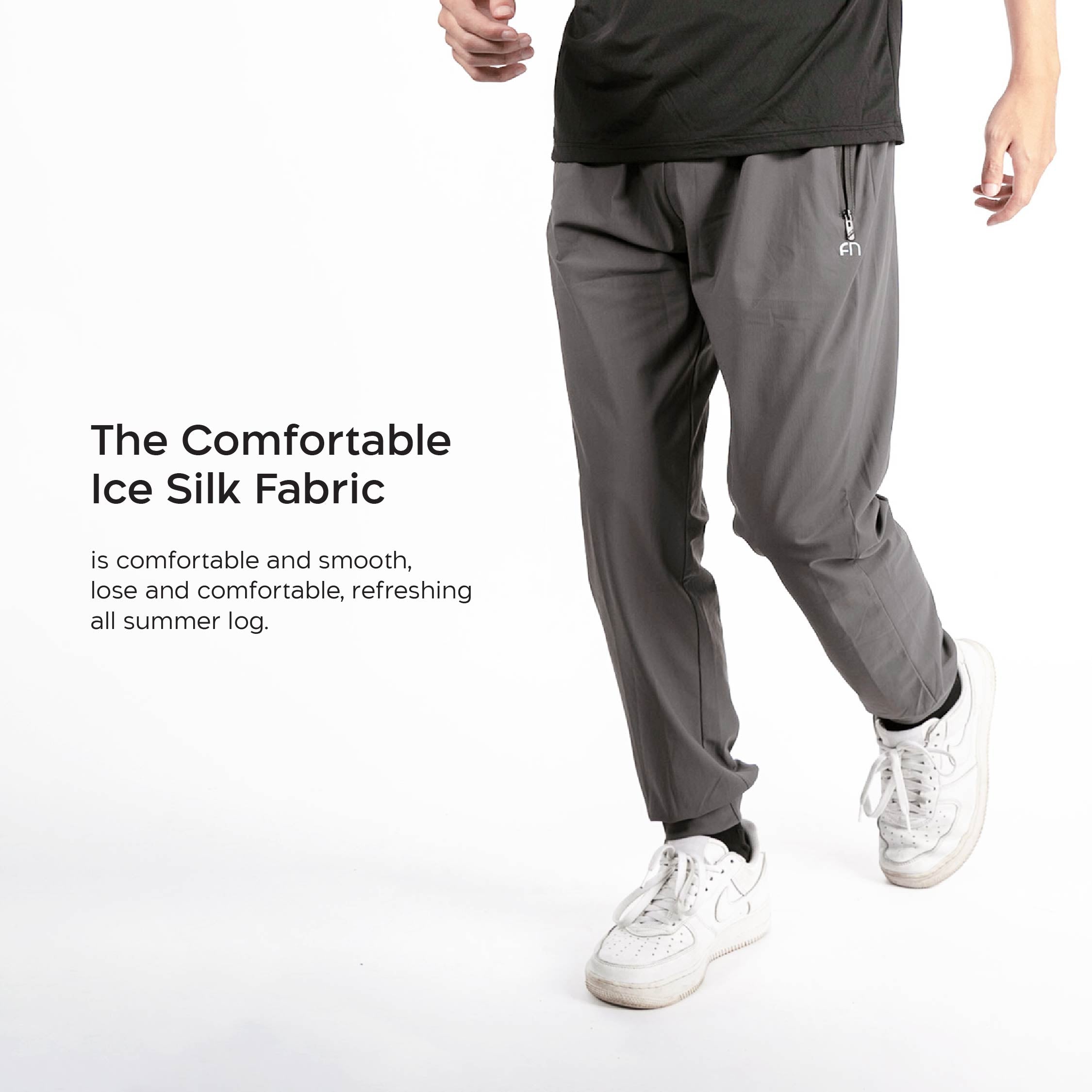 Flyman Jogger Sports Pants Ice Silk 1 pcs FM 3462