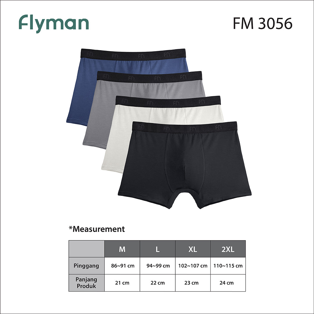 Celana Dalam Boxer Tencel Pria 1 Pcs FM 3056