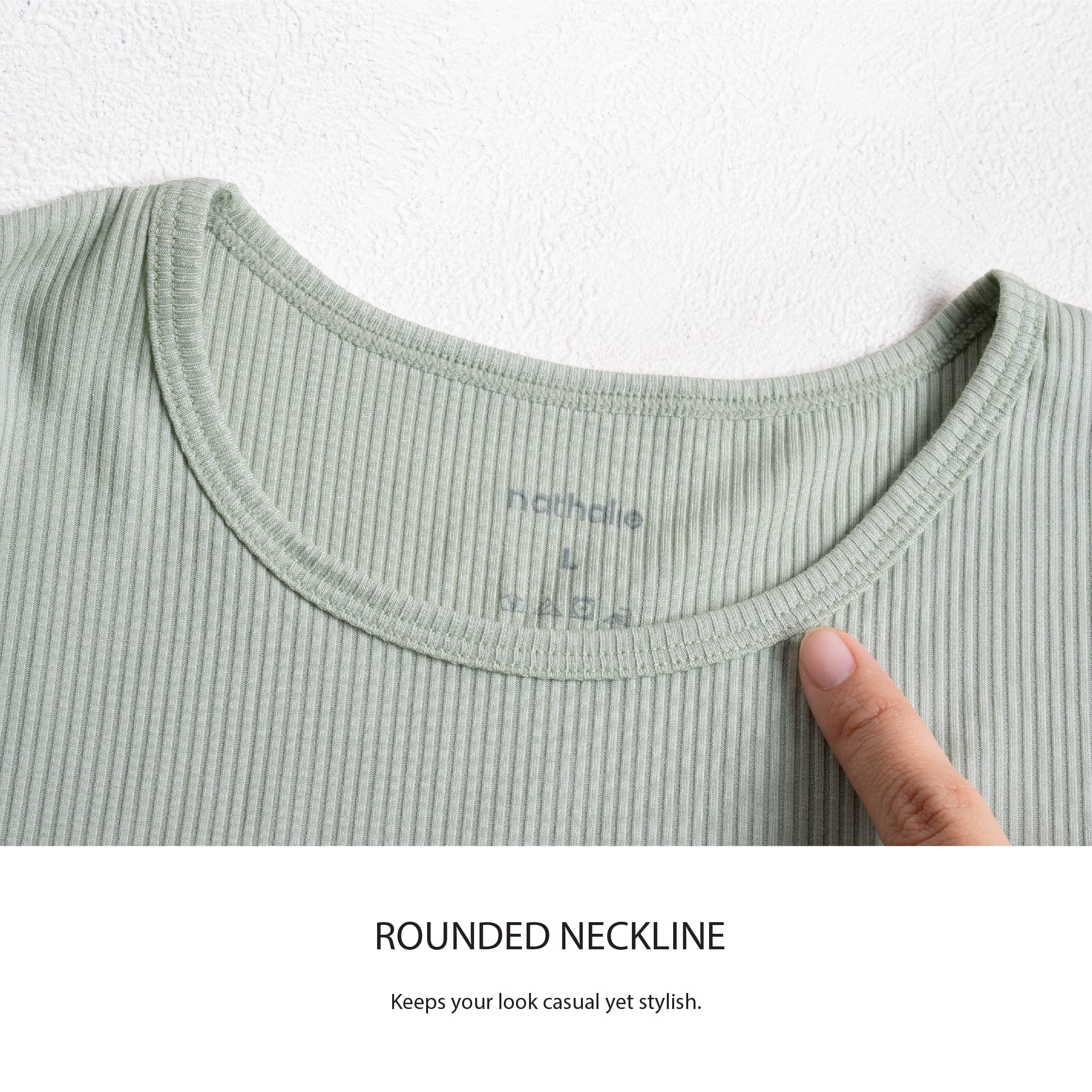 Nathalie Rib CropTee NTA 3552