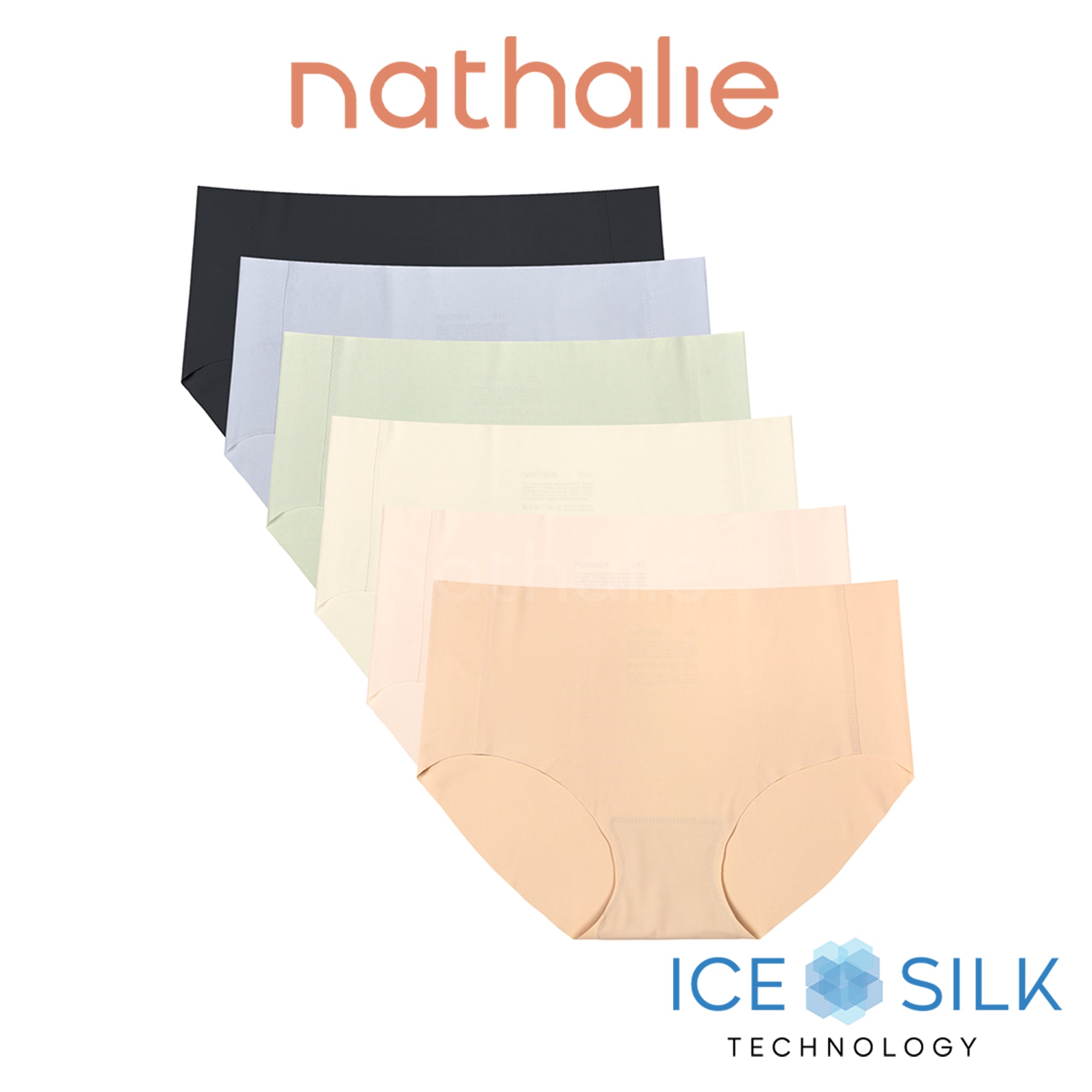 Celana Dalam Seamless Ice Silk Wanita 1 PCS NTC 3437