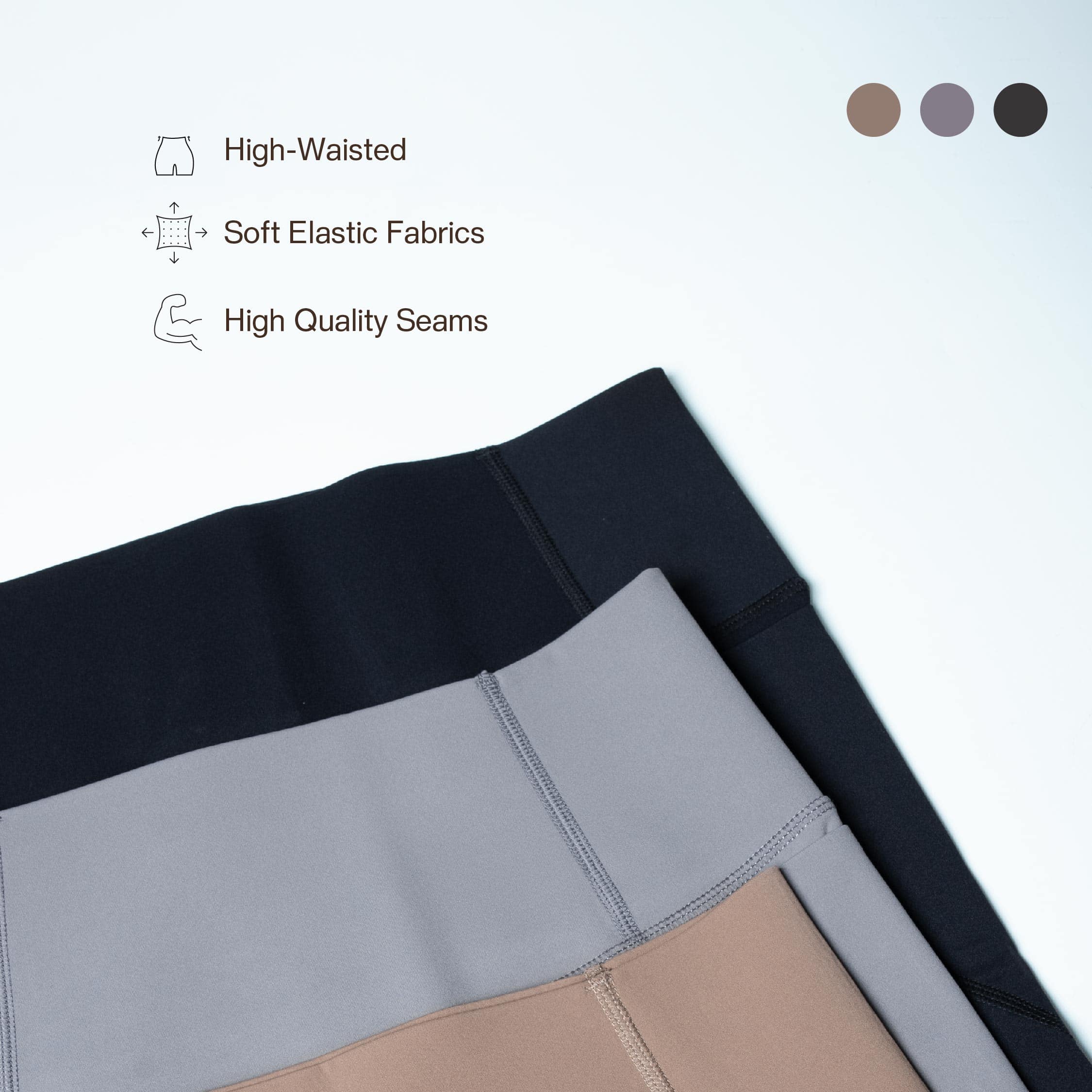 Nathalie Sport Ice Silk Short Legging NTCS 3555