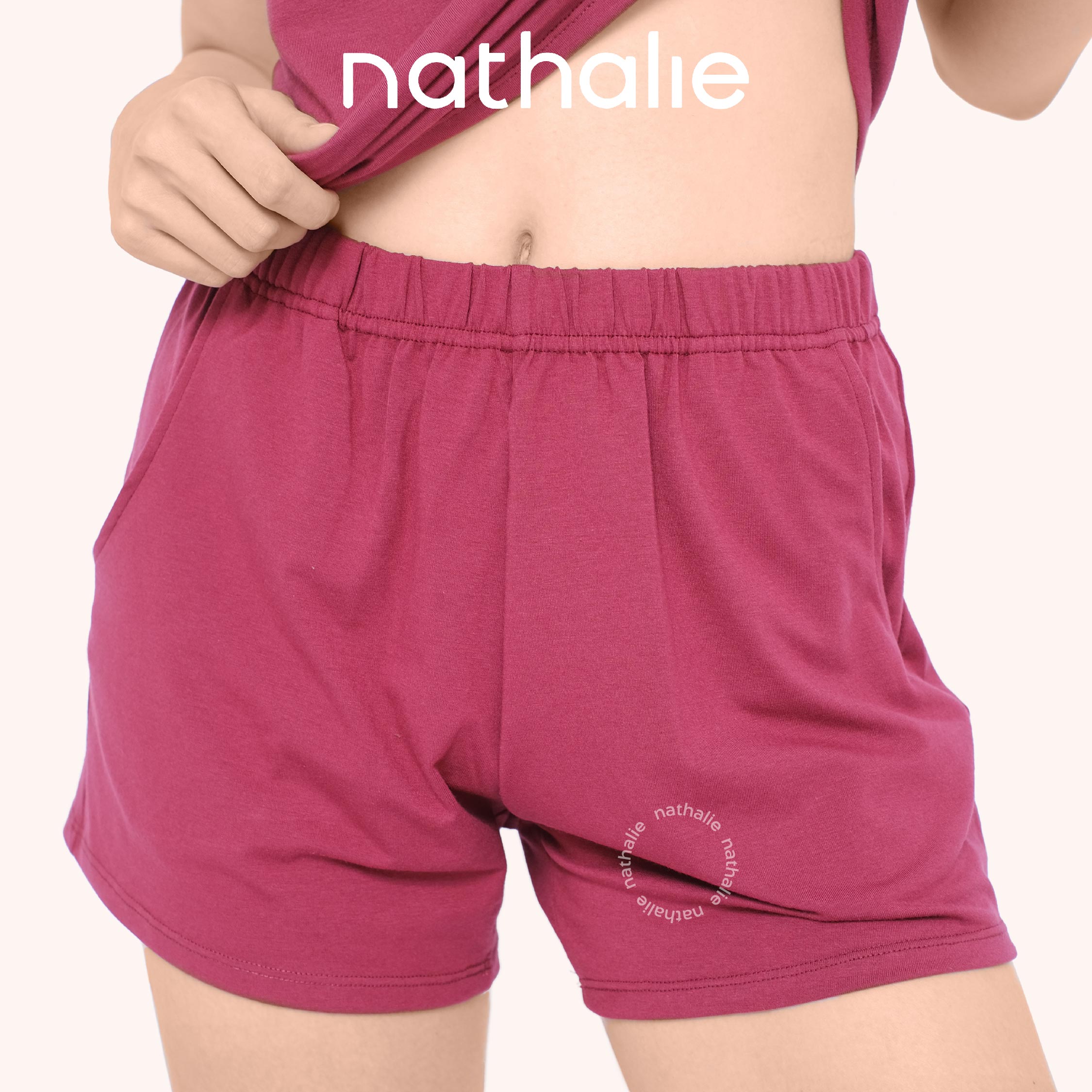 Nathalie Celana Pendek Katun 1 pcs NTC 3394