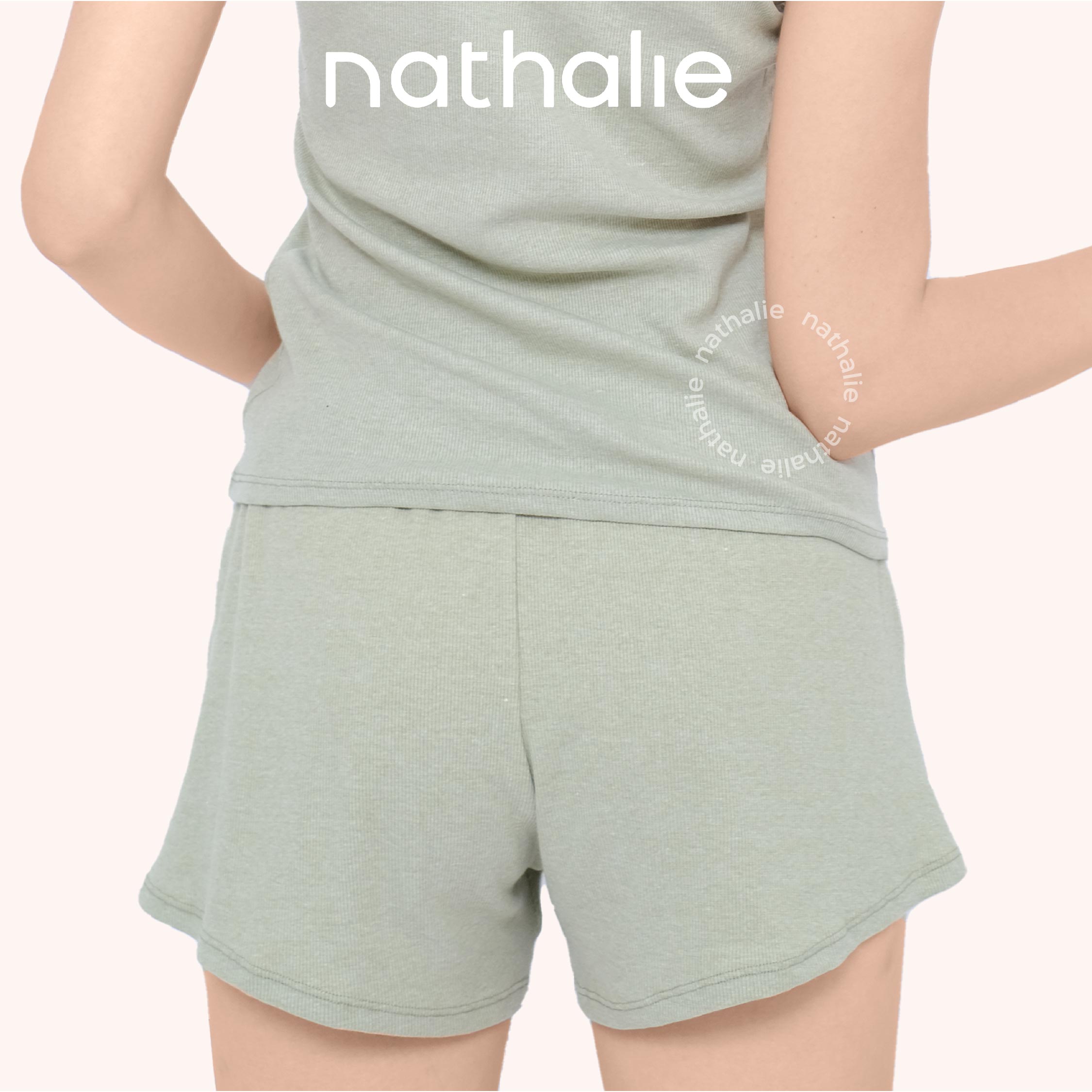 Nathalie Celana Pendek Cotton Blend 1 pcs NTC 3422