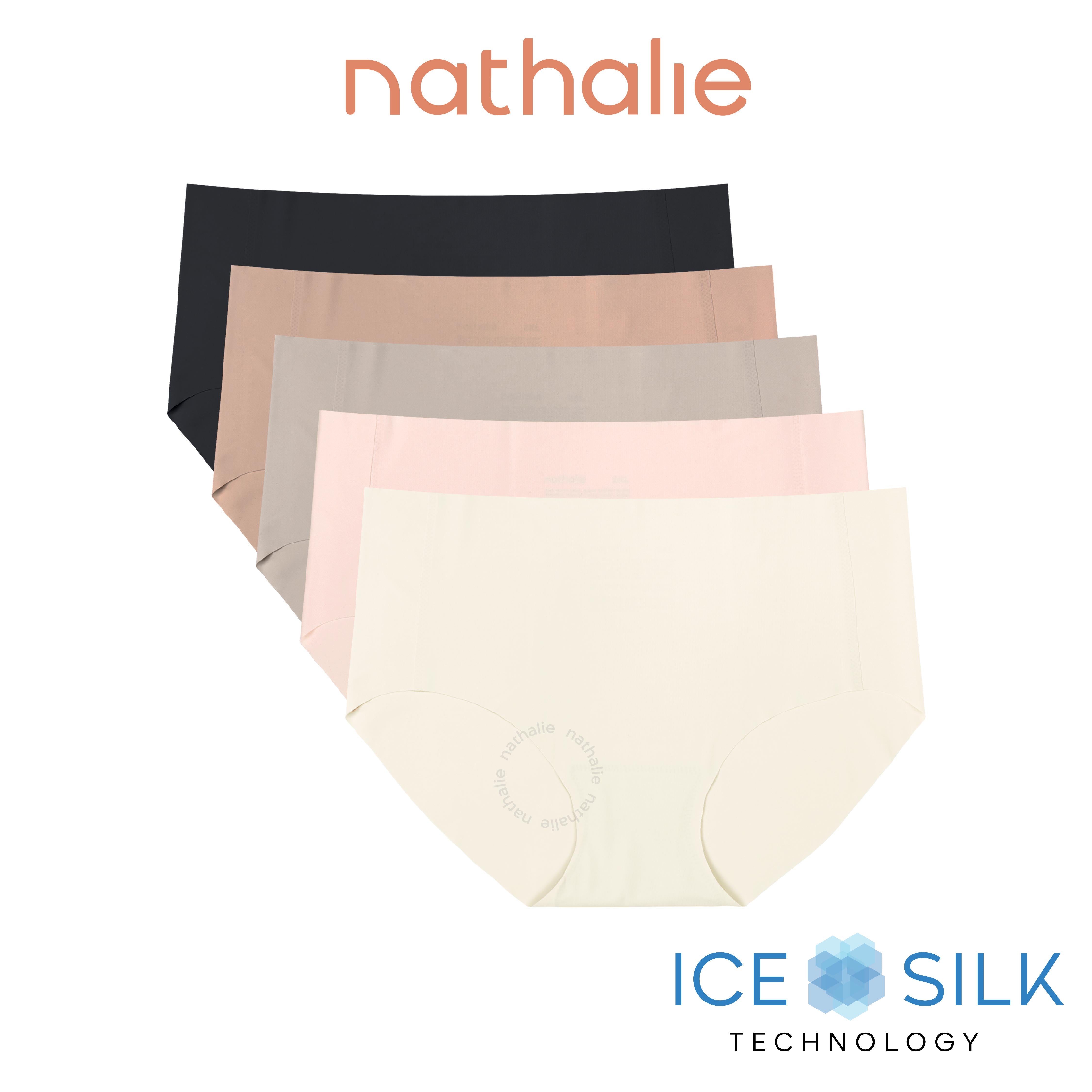 Nathalie Celana Dalam Seamless Midi Ice Silk 1 pcs NTC 3437