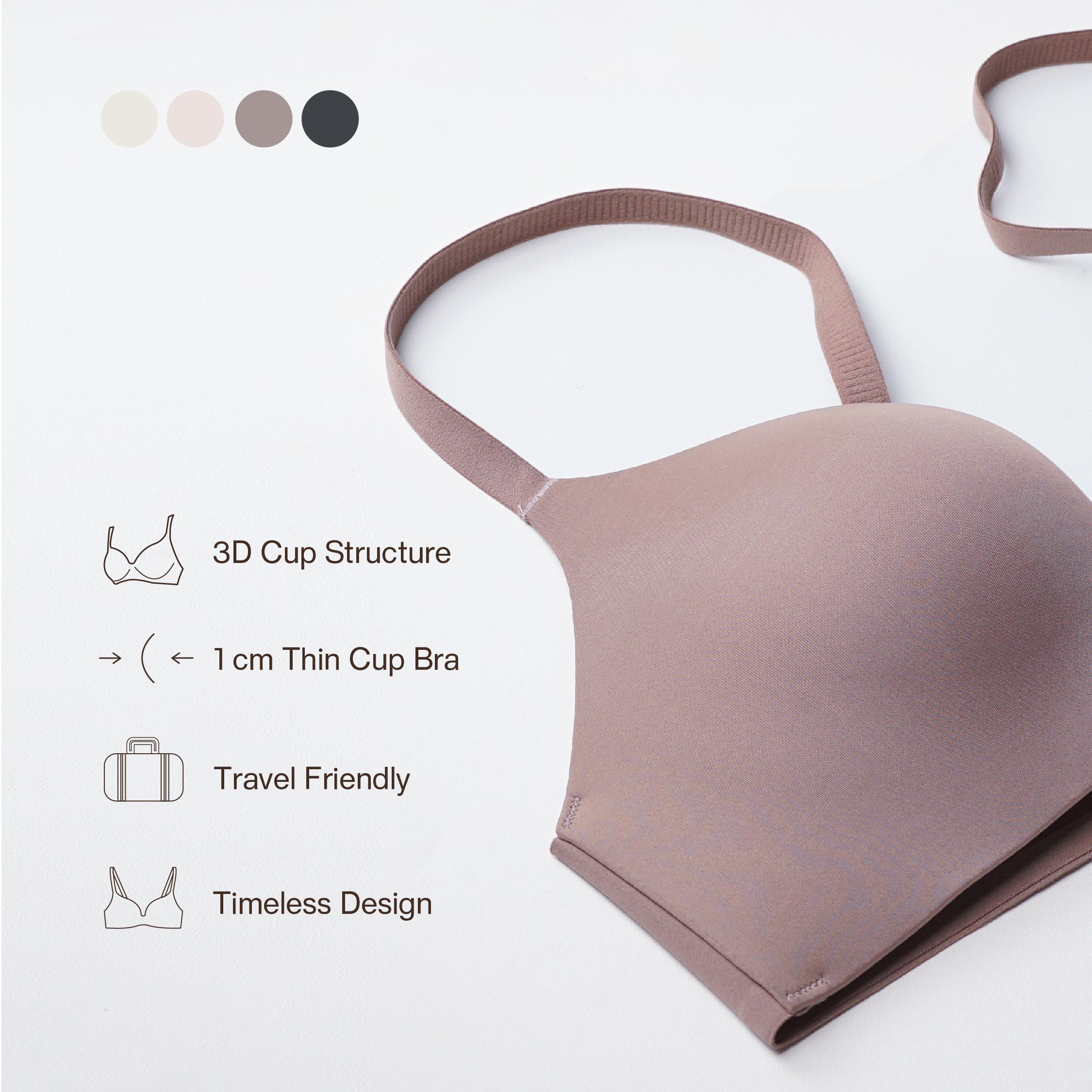 Nathalie 3D Cup Seamless Bra NTB 3526