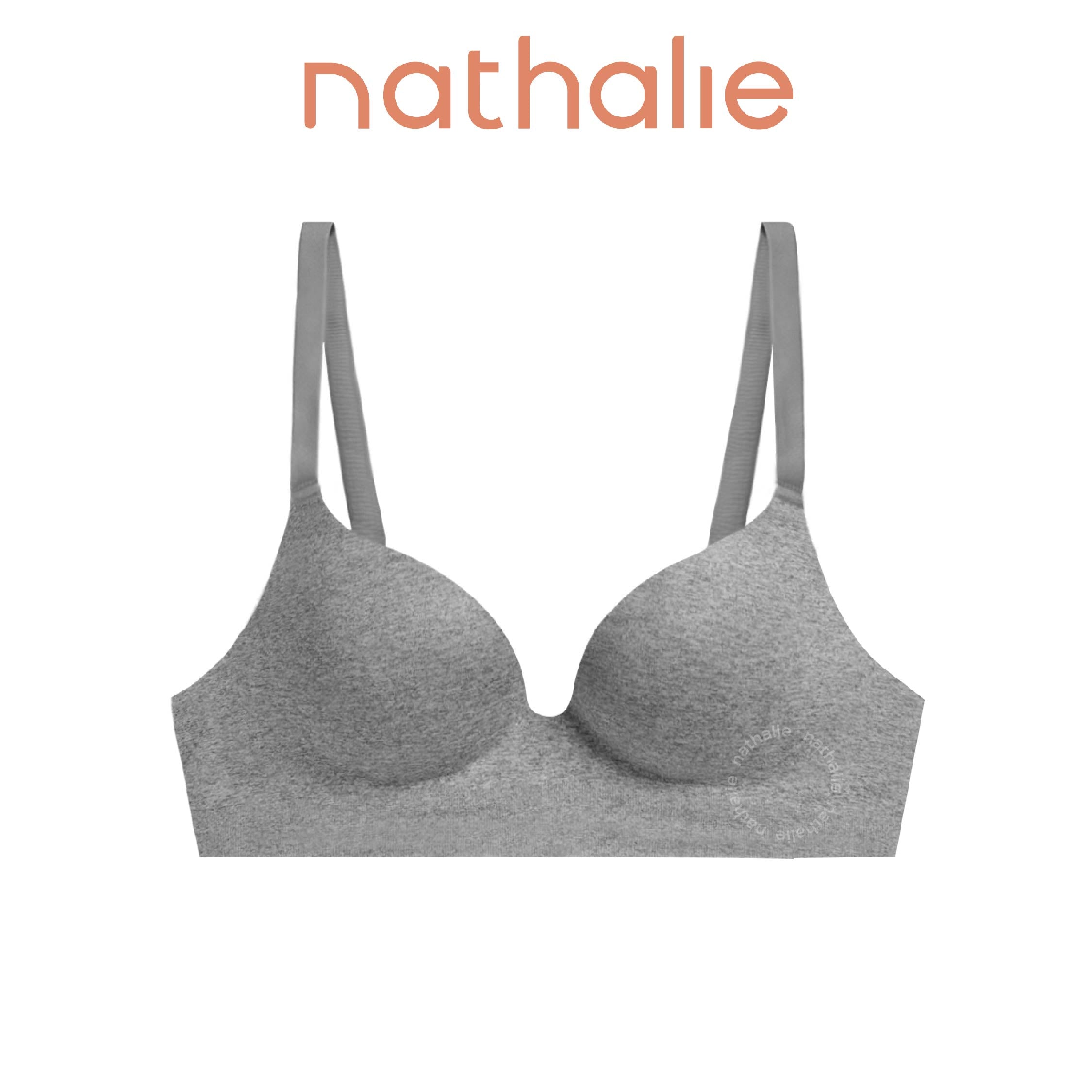 Nathalie Cotton Blend Wireless Light Bra NTB 3567
