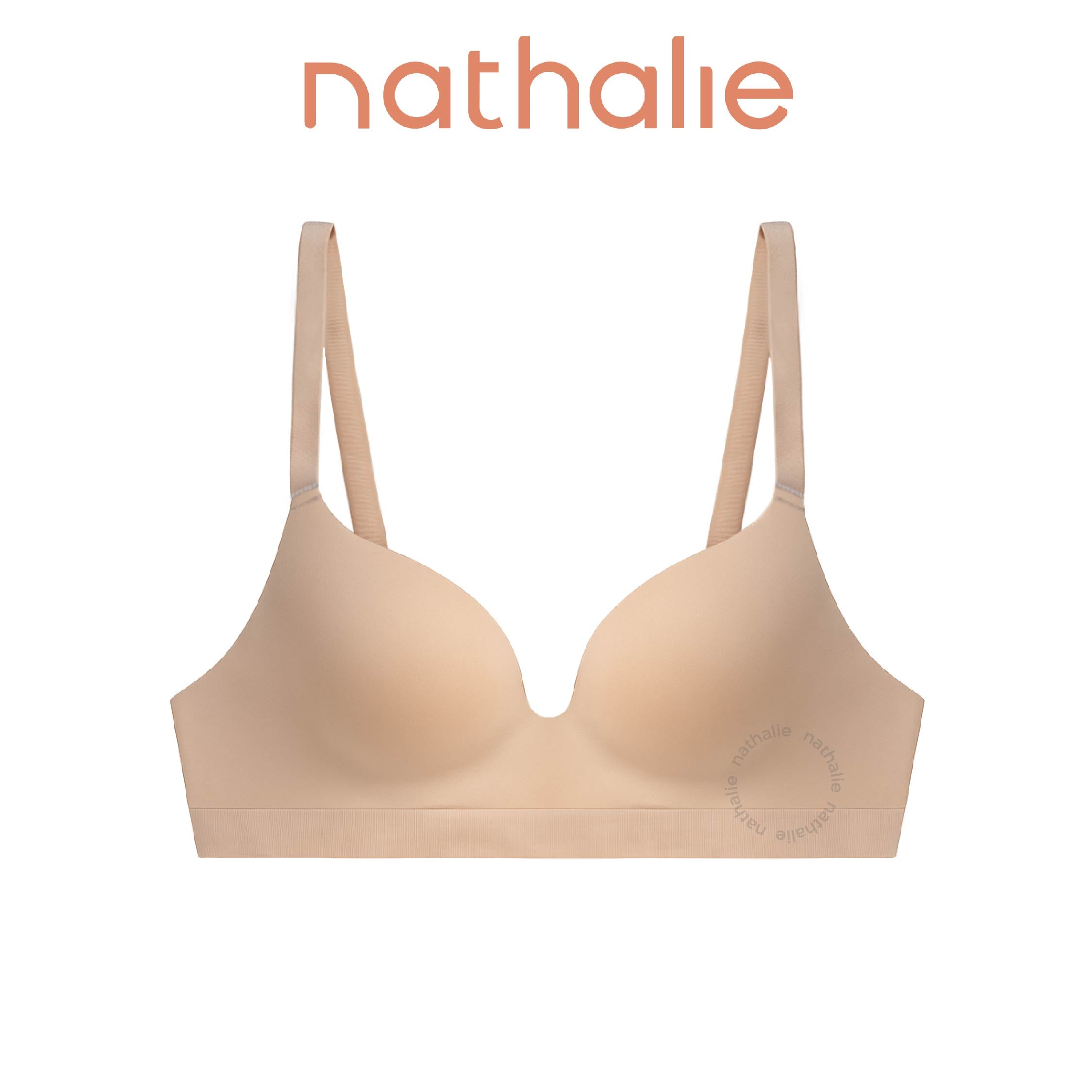 Nathalie Cotton Blend Wireless Light Bra NTB 3567